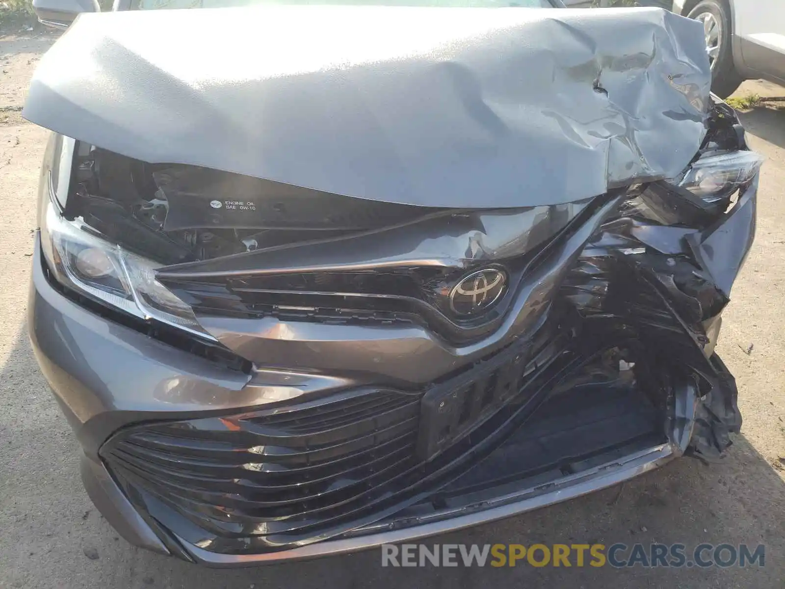 9 Photograph of a damaged car 4T1B11HK6KU817675 TOYOTA CAMRY 2019