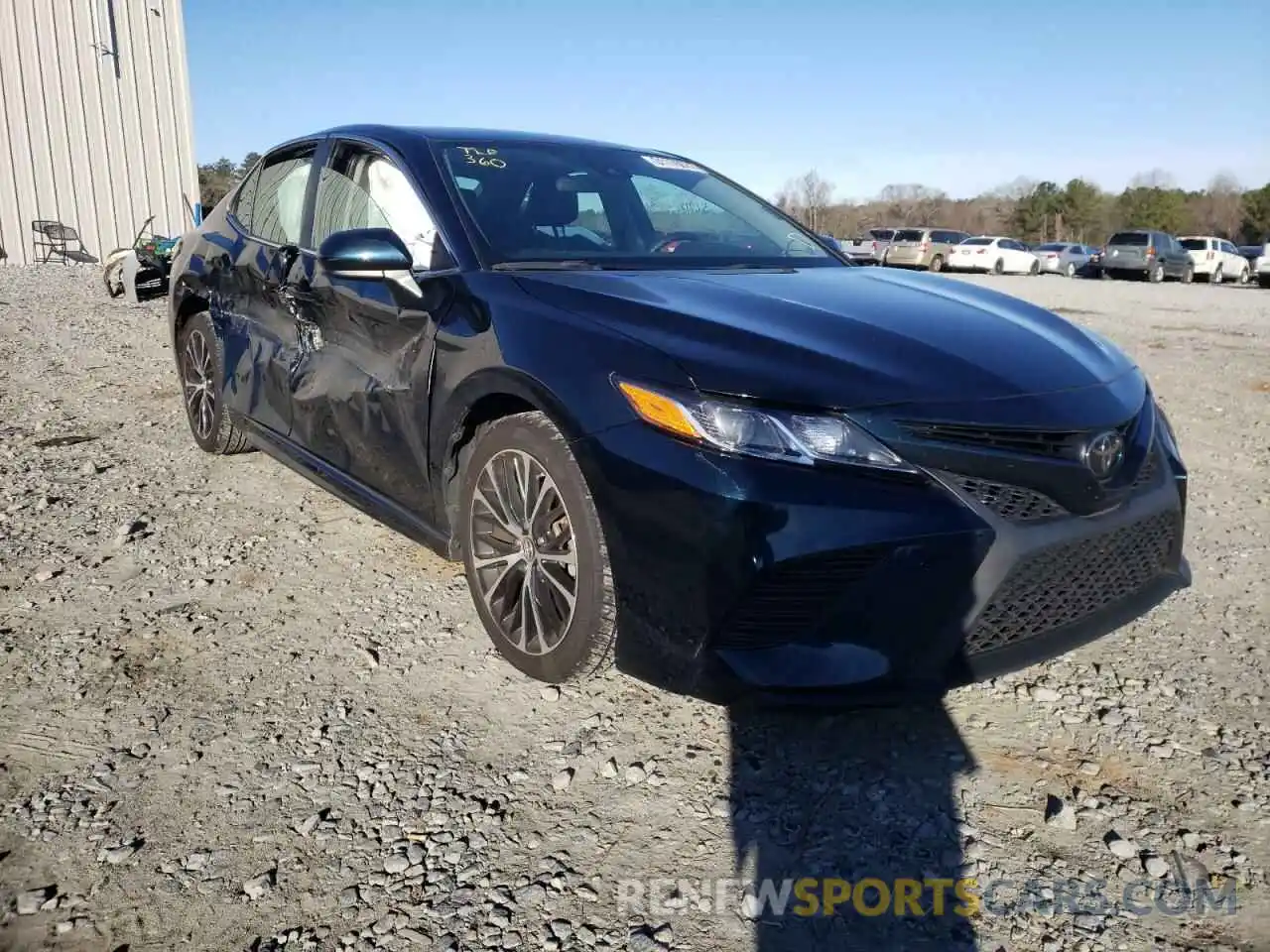 1 Photograph of a damaged car 4T1B11HK6KU818955 TOYOTA CAMRY 2019