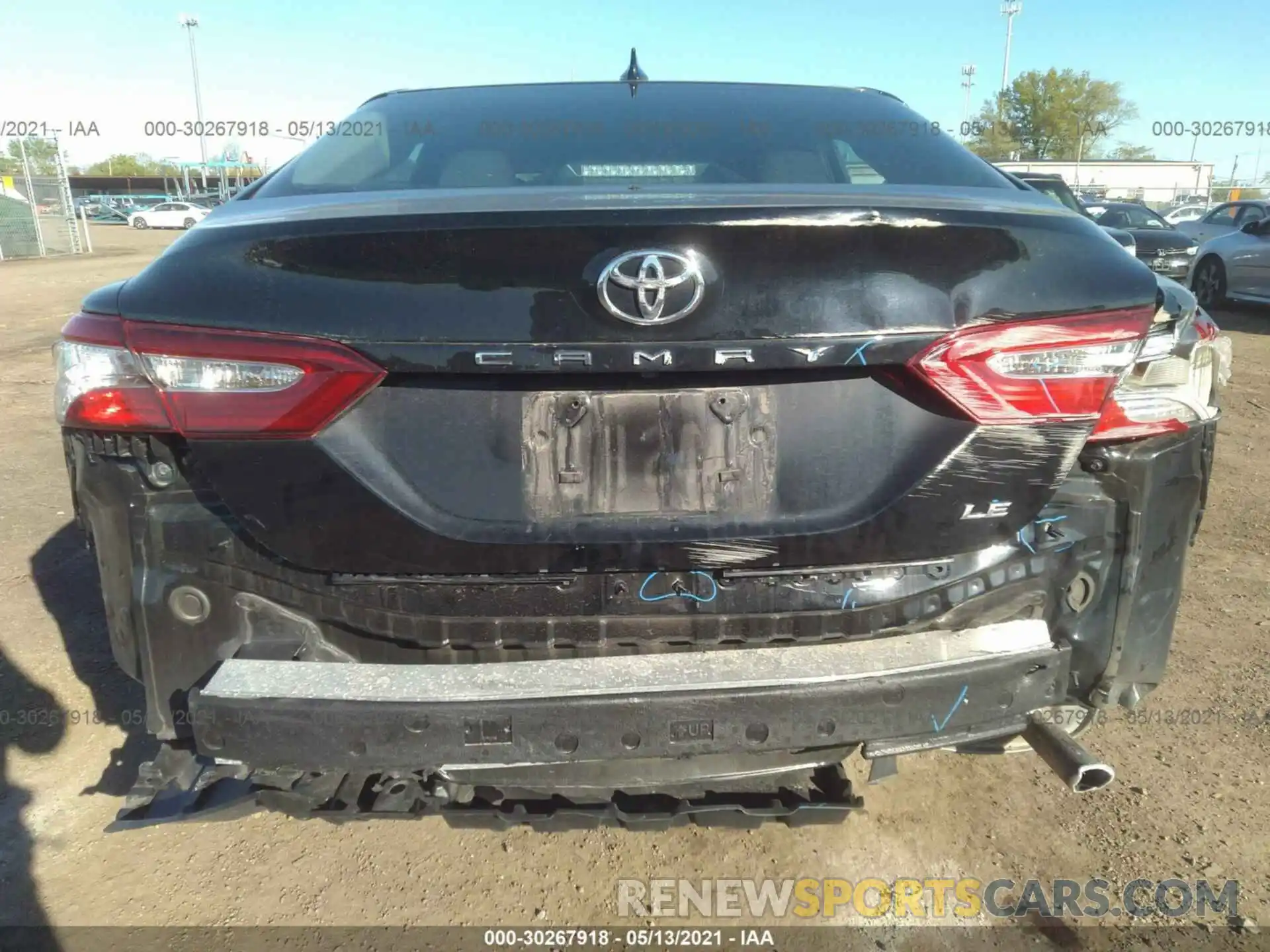 6 Photograph of a damaged car 4T1B11HK6KU819314 TOYOTA CAMRY 2019