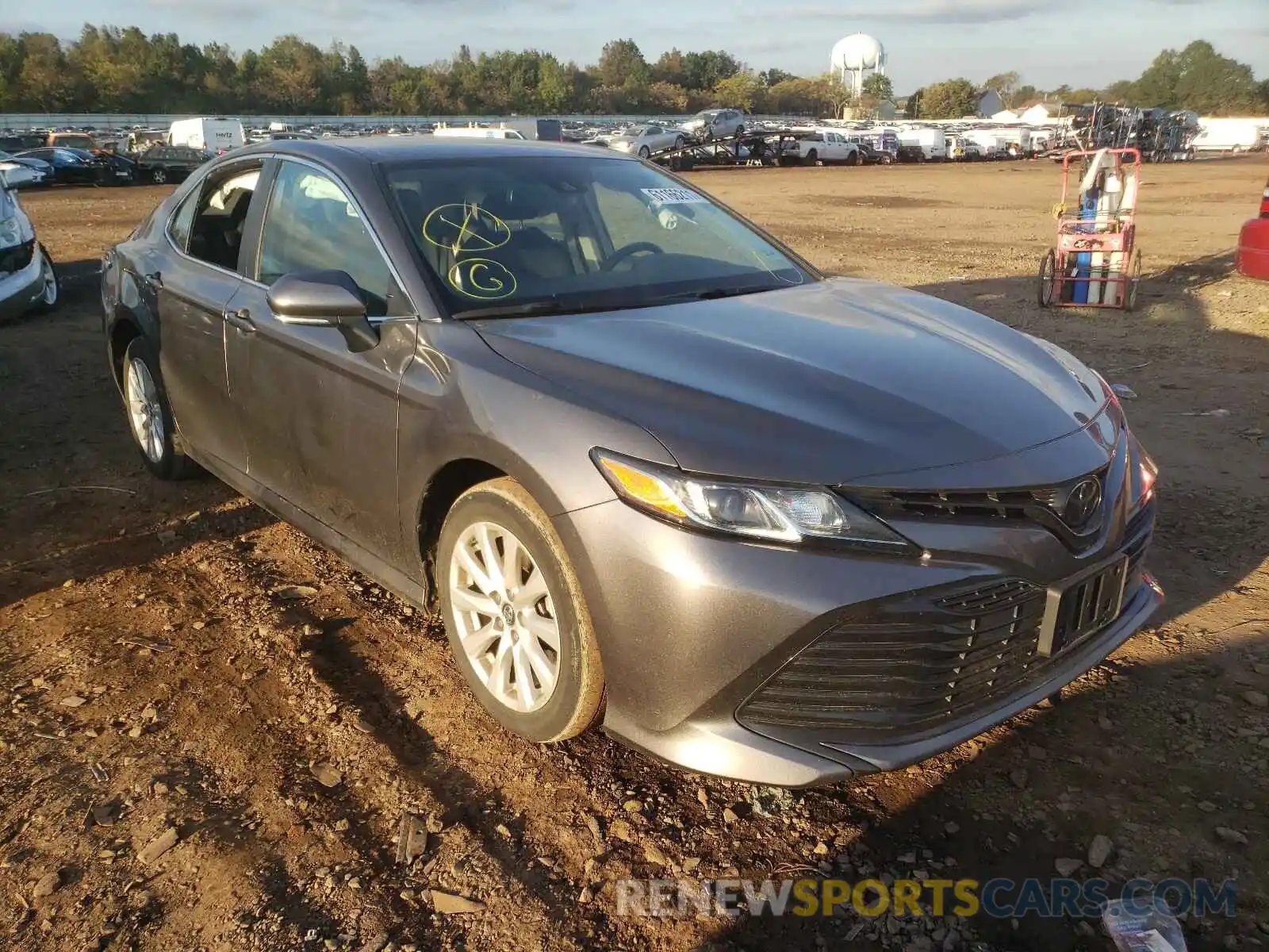 1 Photograph of a damaged car 4T1B11HK6KU822004 TOYOTA CAMRY 2019