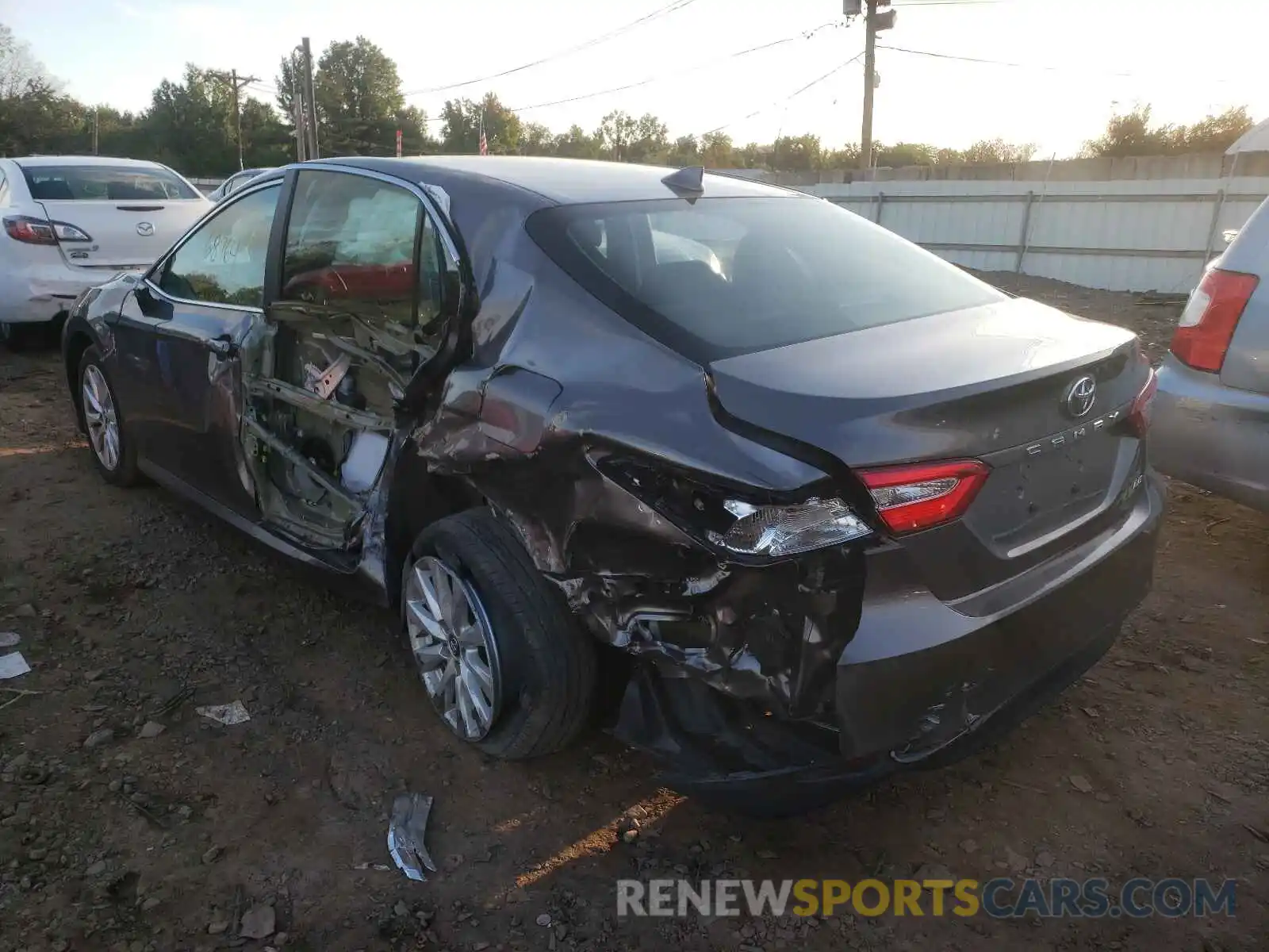 3 Photograph of a damaged car 4T1B11HK6KU822004 TOYOTA CAMRY 2019