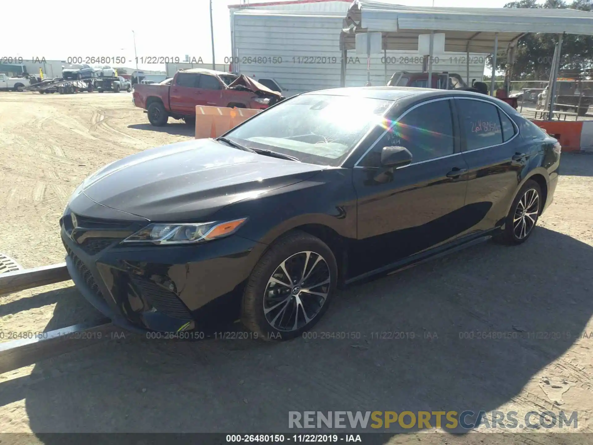 2 Photograph of a damaged car 4T1B11HK6KU822858 TOYOTA CAMRY 2019