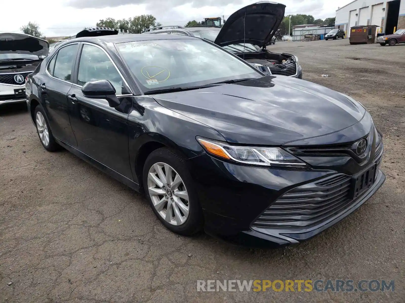 1 Photograph of a damaged car 4T1B11HK6KU822911 TOYOTA CAMRY 2019