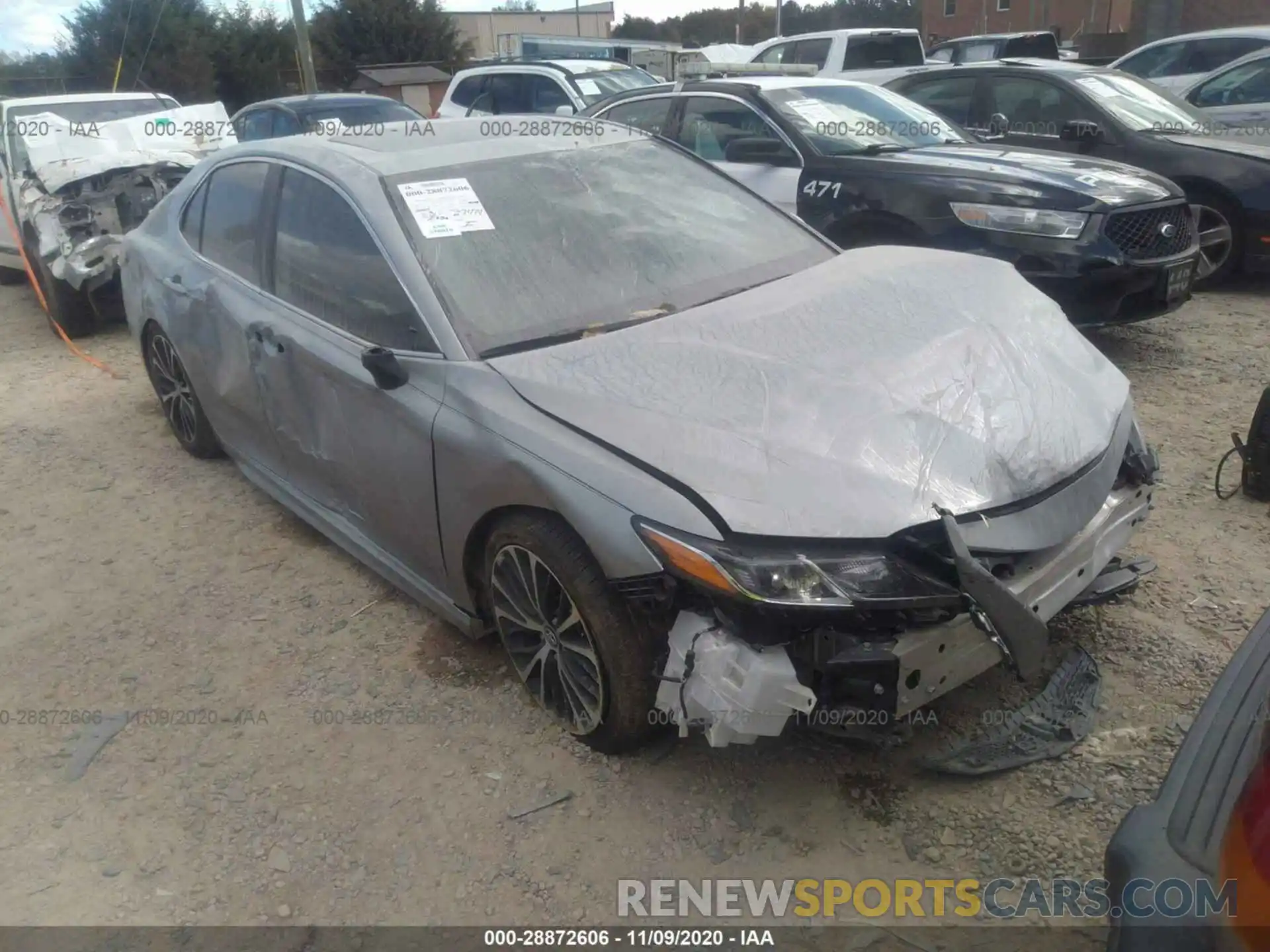 1 Photograph of a damaged car 4T1B11HK6KU824139 TOYOTA CAMRY 2019