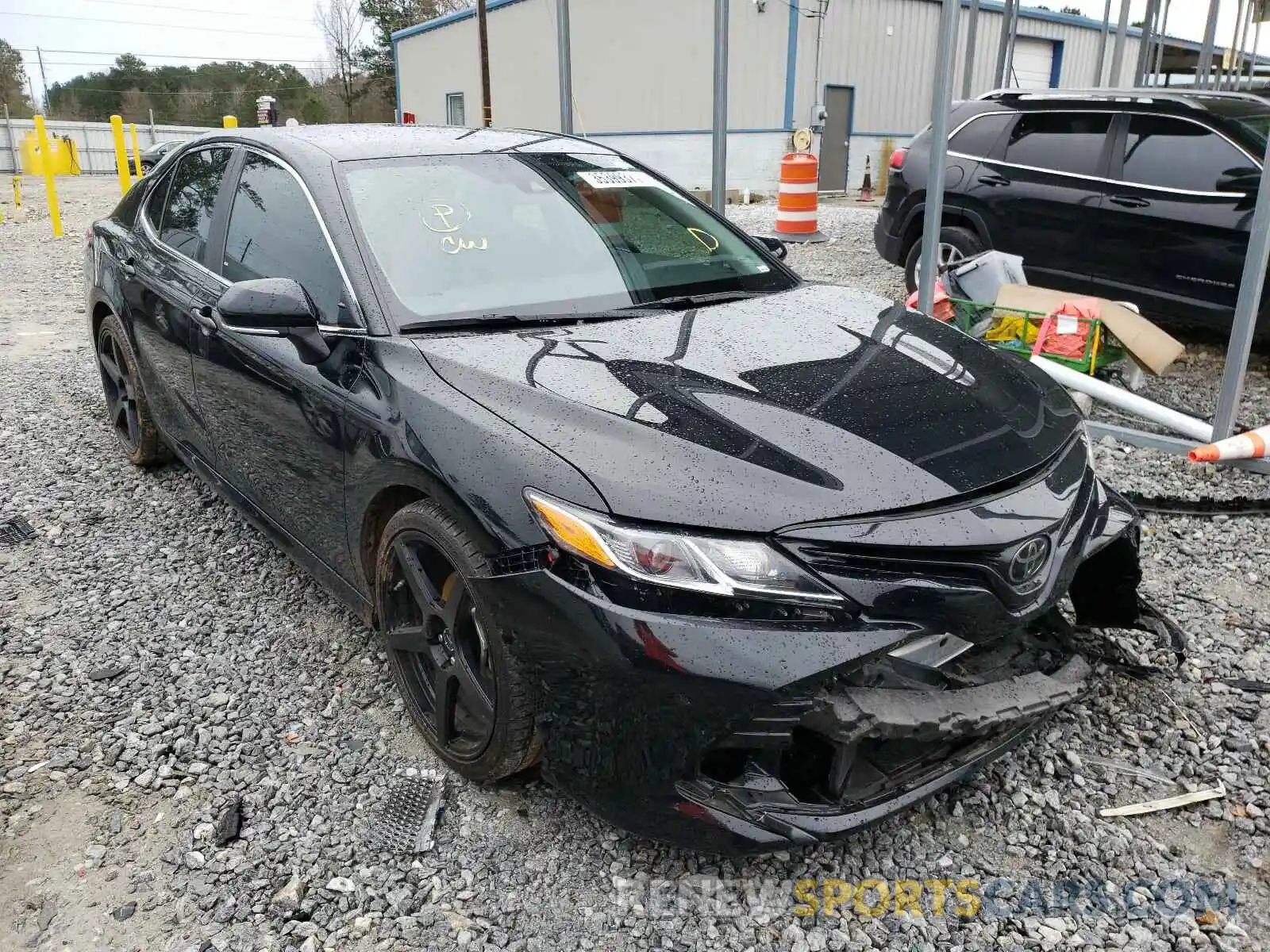 1 Photograph of a damaged car 4T1B11HK6KU824559 TOYOTA CAMRY 2019