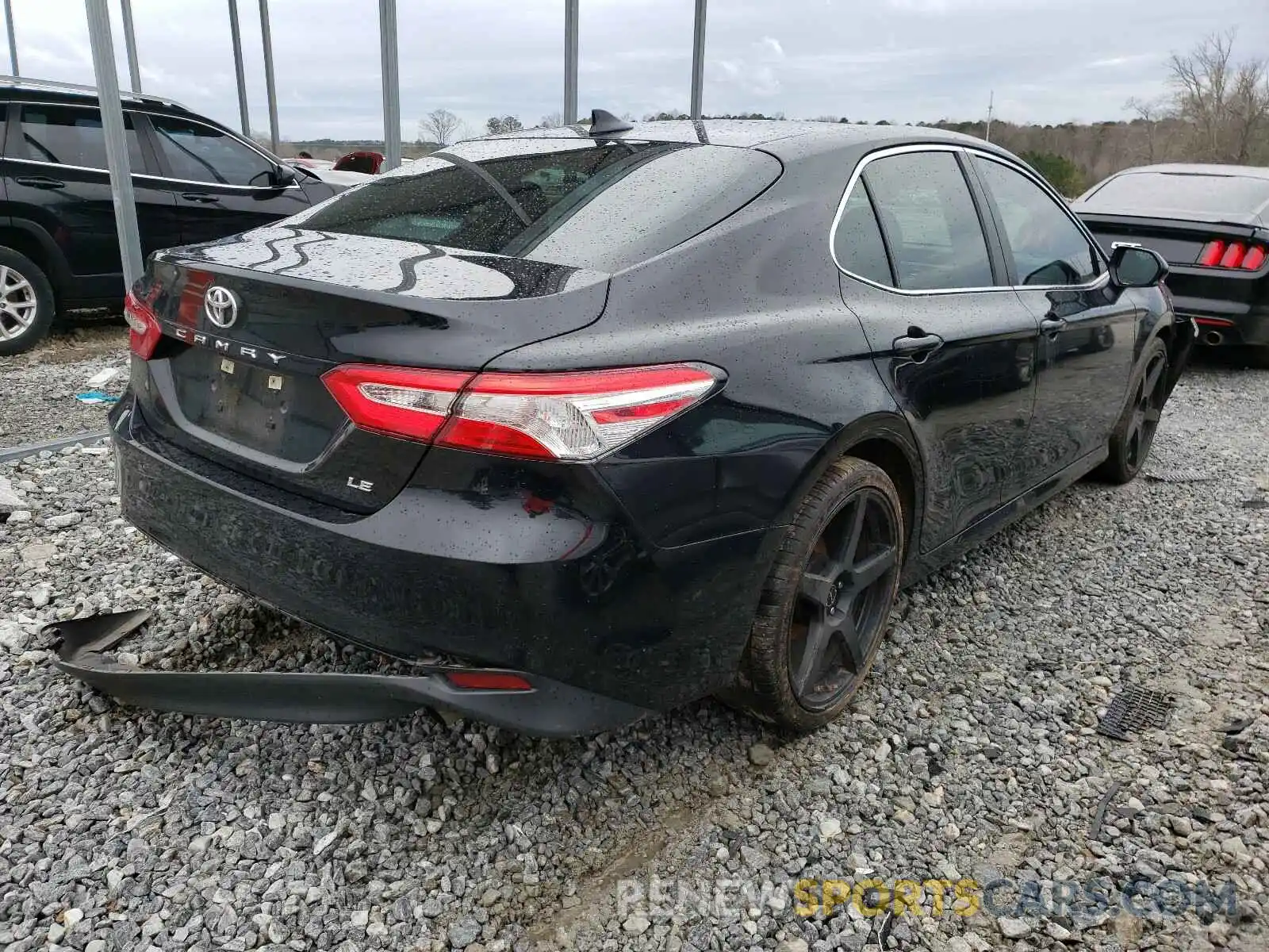 4 Photograph of a damaged car 4T1B11HK6KU824559 TOYOTA CAMRY 2019