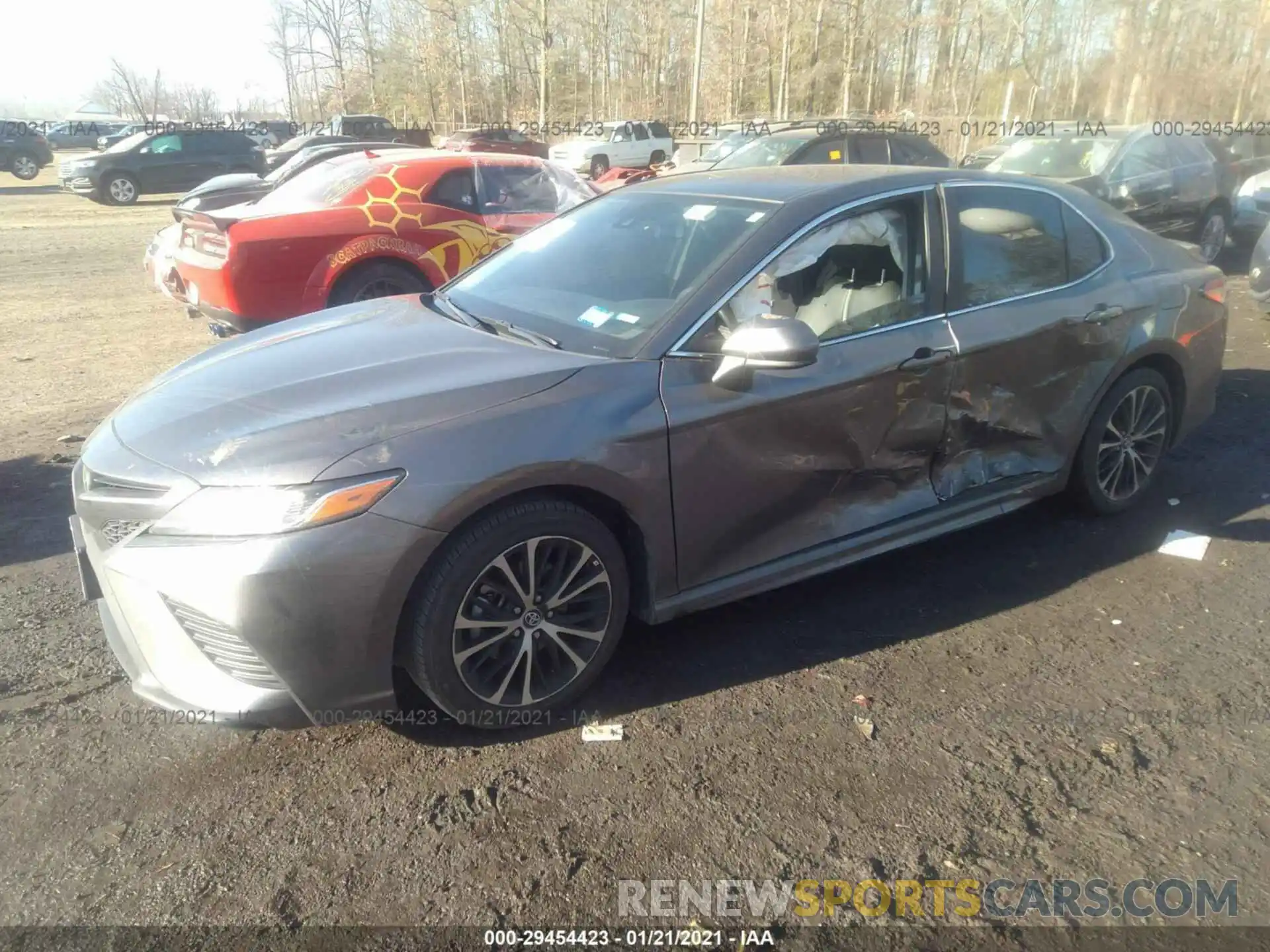 2 Photograph of a damaged car 4T1B11HK6KU827865 TOYOTA CAMRY 2019