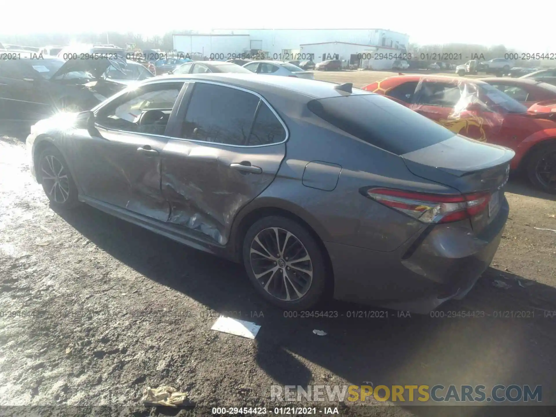 3 Photograph of a damaged car 4T1B11HK6KU827865 TOYOTA CAMRY 2019