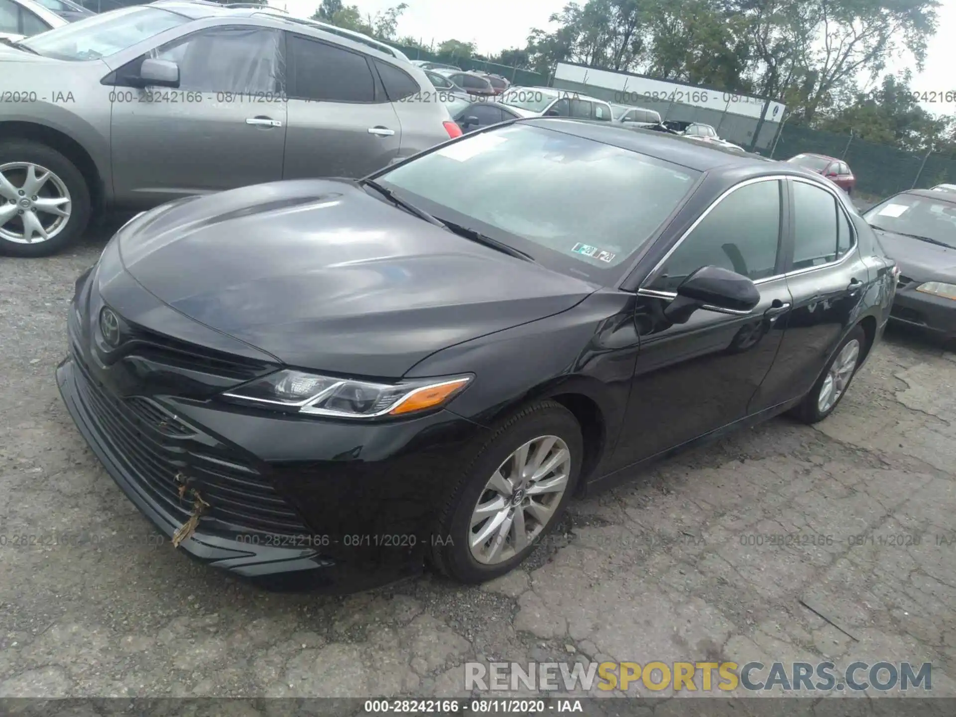 2 Photograph of a damaged car 4T1B11HK6KU828580 TOYOTA CAMRY 2019