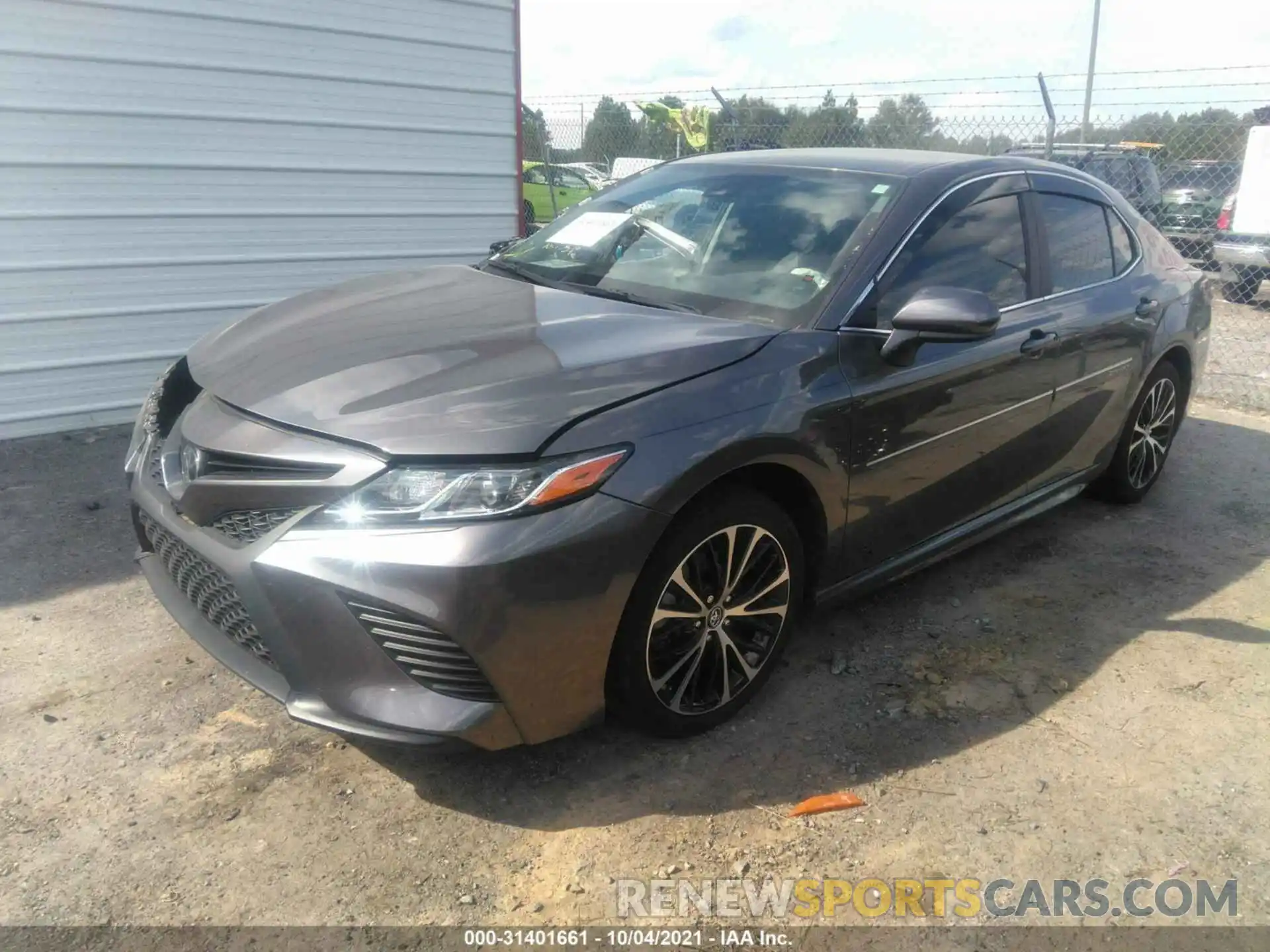 2 Photograph of a damaged car 4T1B11HK6KU828739 TOYOTA CAMRY 2019