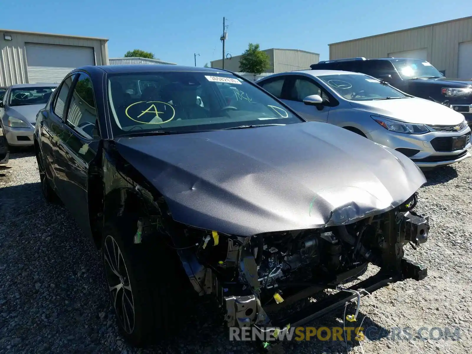 1 Photograph of a damaged car 4T1B11HK6KU830233 TOYOTA CAMRY 2019