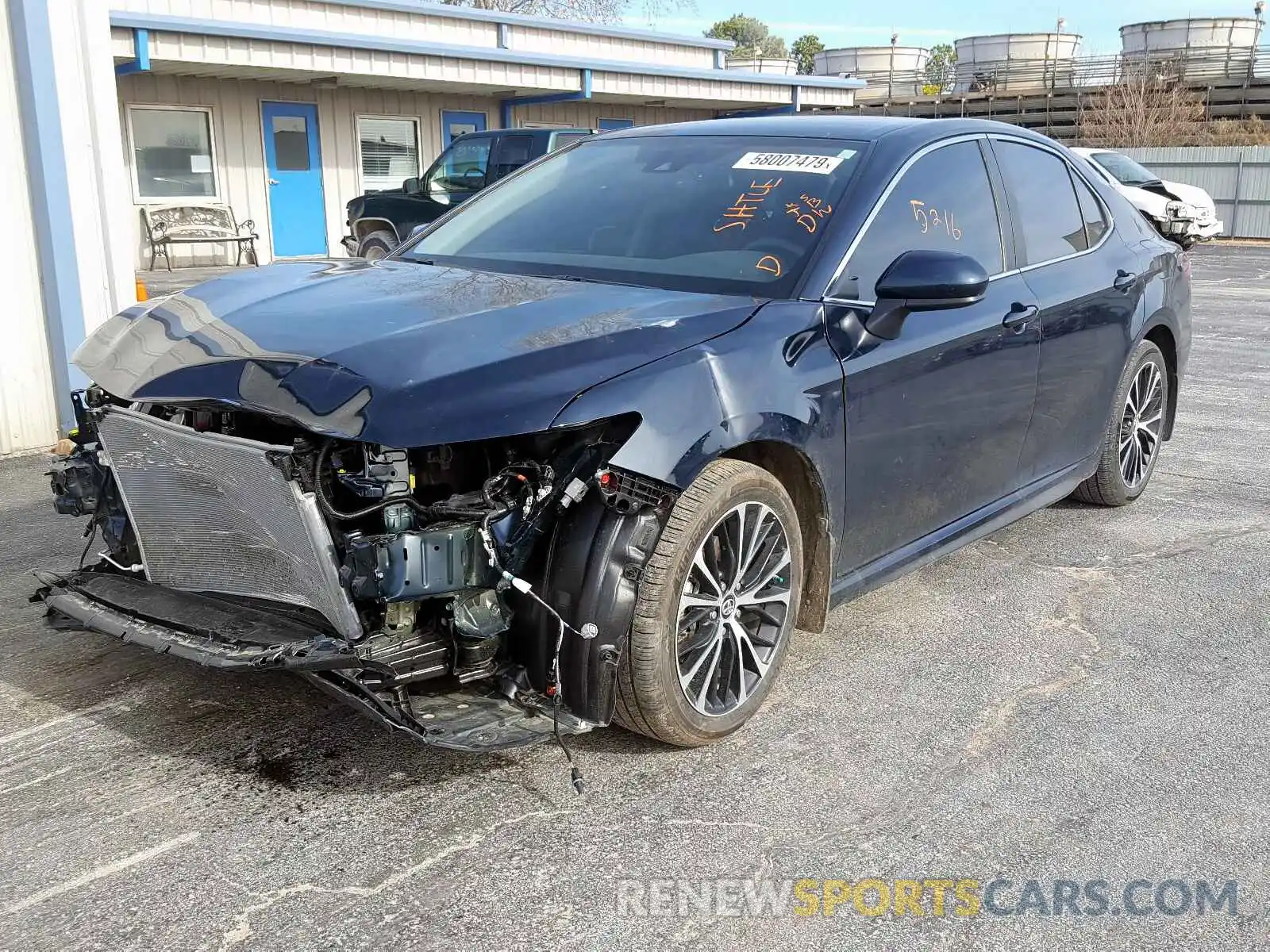 2 Photograph of a damaged car 4T1B11HK6KU830524 TOYOTA CAMRY 2019