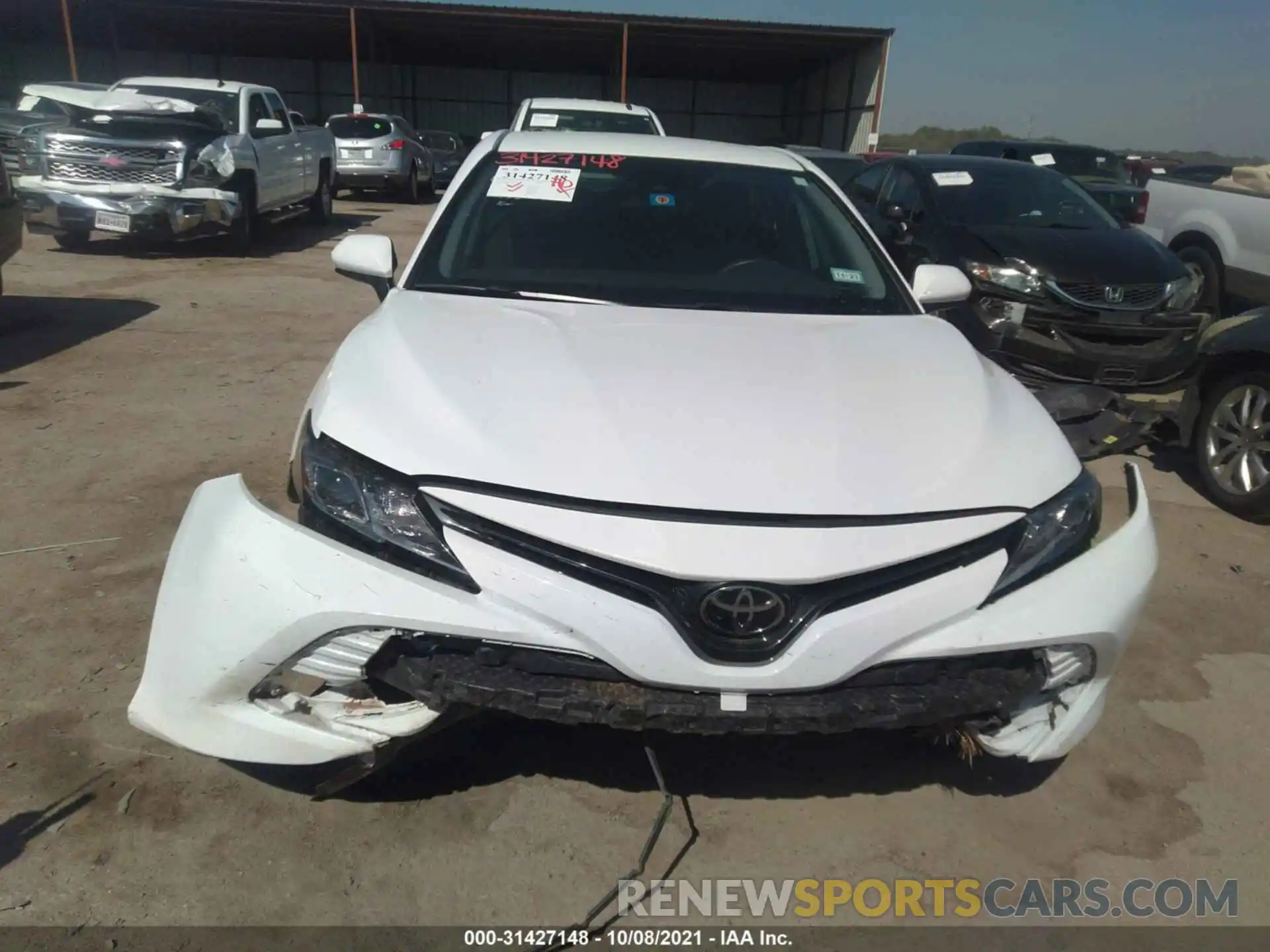 6 Photograph of a damaged car 4T1B11HK6KU831656 TOYOTA CAMRY 2019