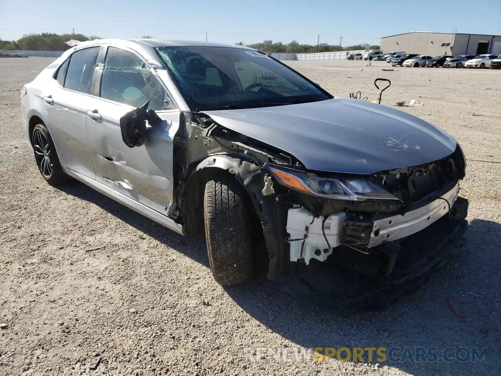 1 Photograph of a damaged car 4T1B11HK6KU831995 TOYOTA CAMRY 2019