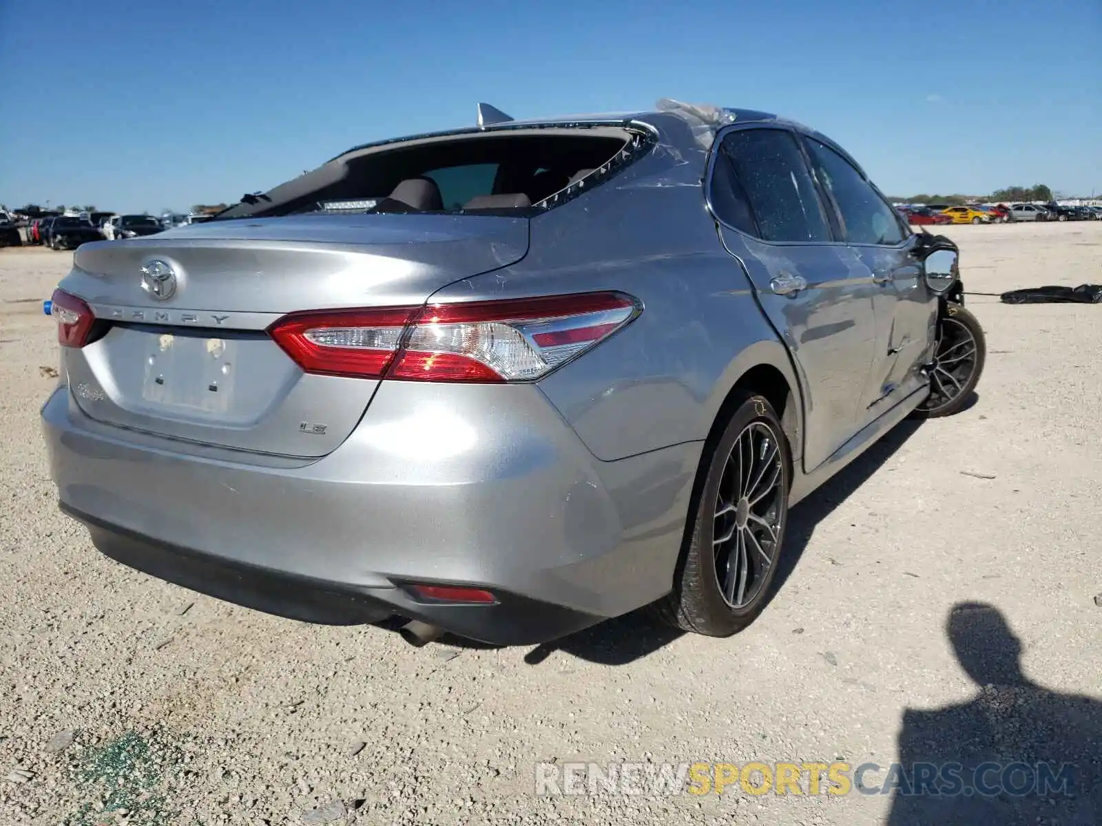 4 Photograph of a damaged car 4T1B11HK6KU831995 TOYOTA CAMRY 2019