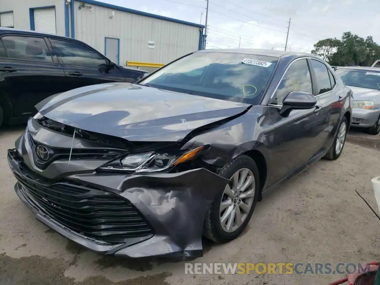 2 Photograph of a damaged car 4T1B11HK6KU834363 TOYOTA CAMRY 2019