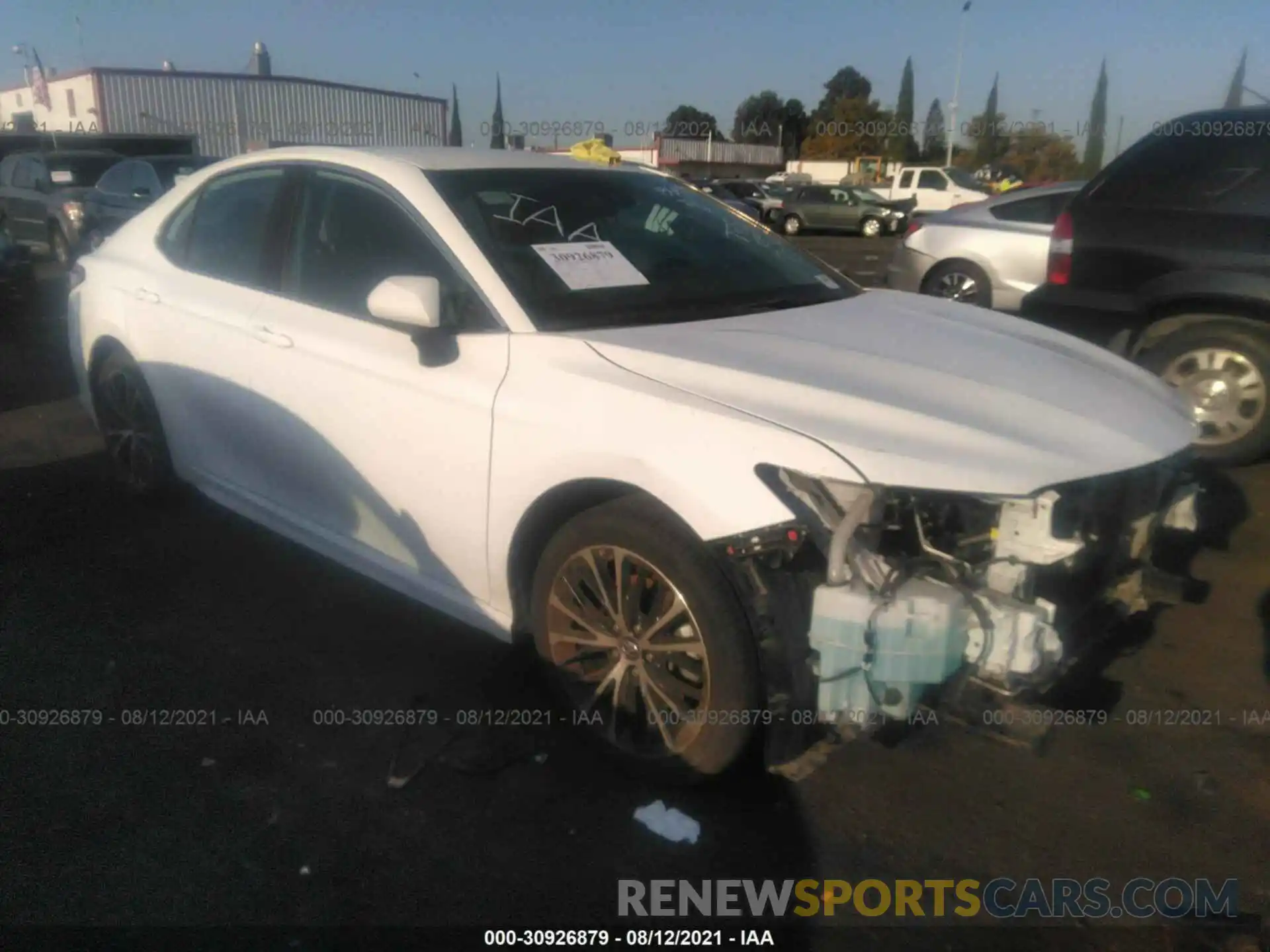 1 Photograph of a damaged car 4T1B11HK6KU835867 TOYOTA CAMRY 2019