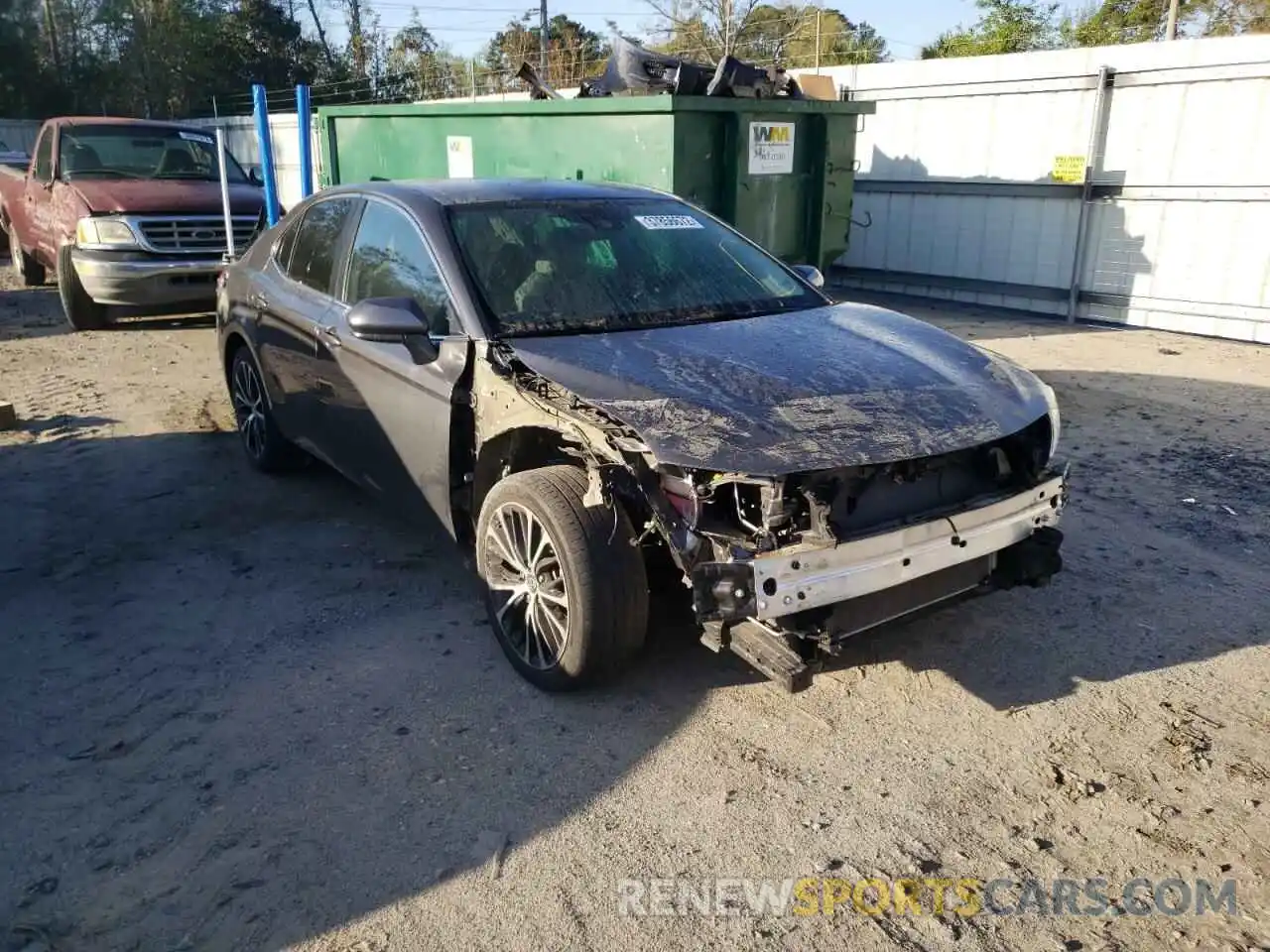 1 Photograph of a damaged car 4T1B11HK6KU837120 TOYOTA CAMRY 2019