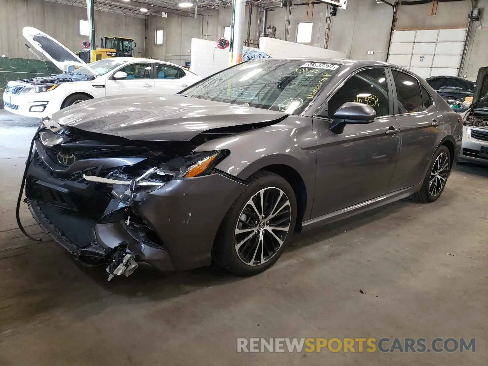 2 Photograph of a damaged car 4T1B11HK6KU837263 TOYOTA CAMRY 2019