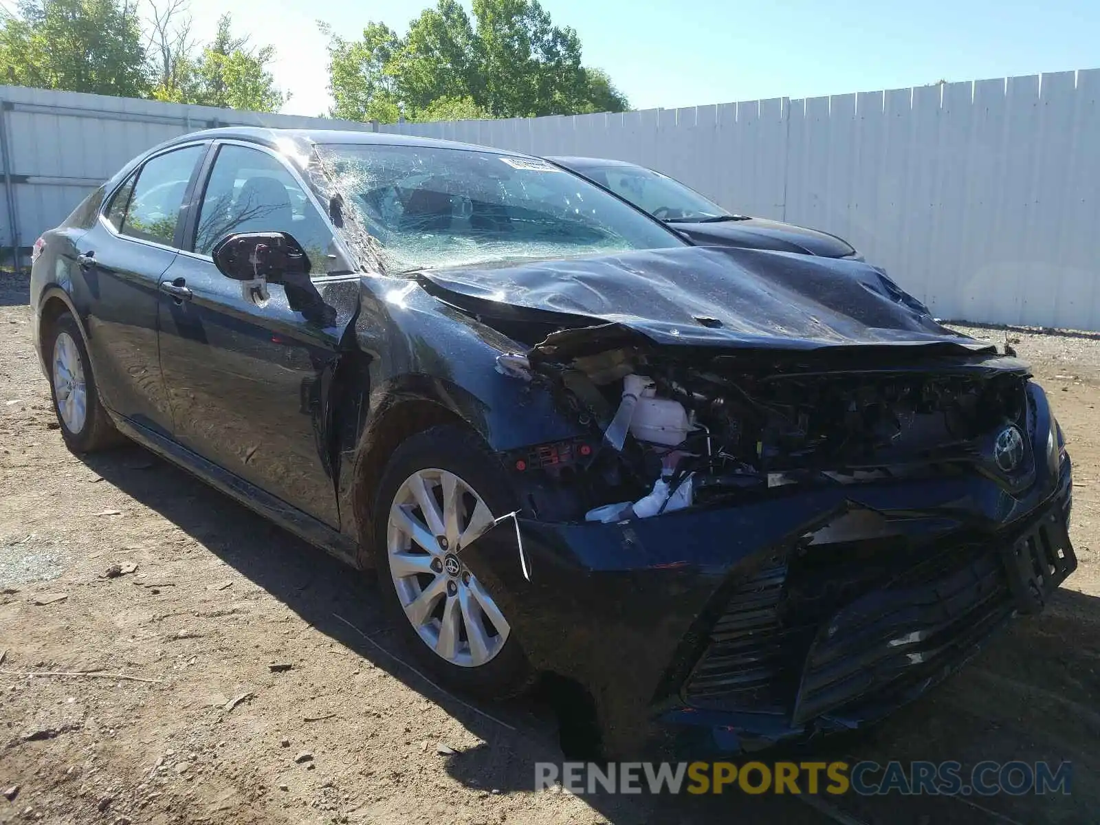 1 Photograph of a damaged car 4T1B11HK6KU838798 TOYOTA CAMRY 2019