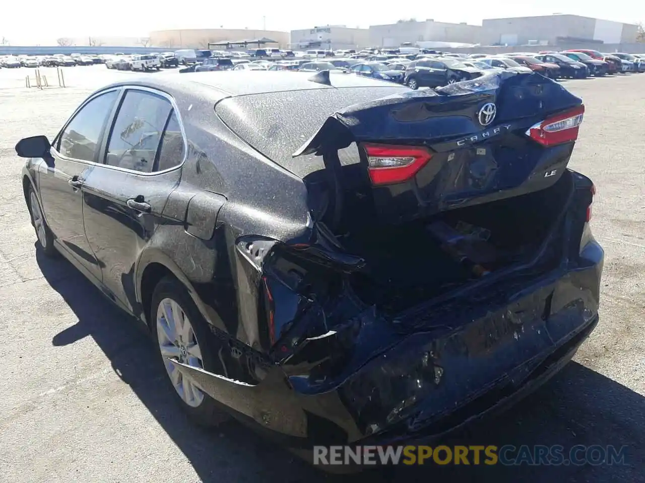 3 Photograph of a damaged car 4T1B11HK6KU841734 TOYOTA CAMRY 2019