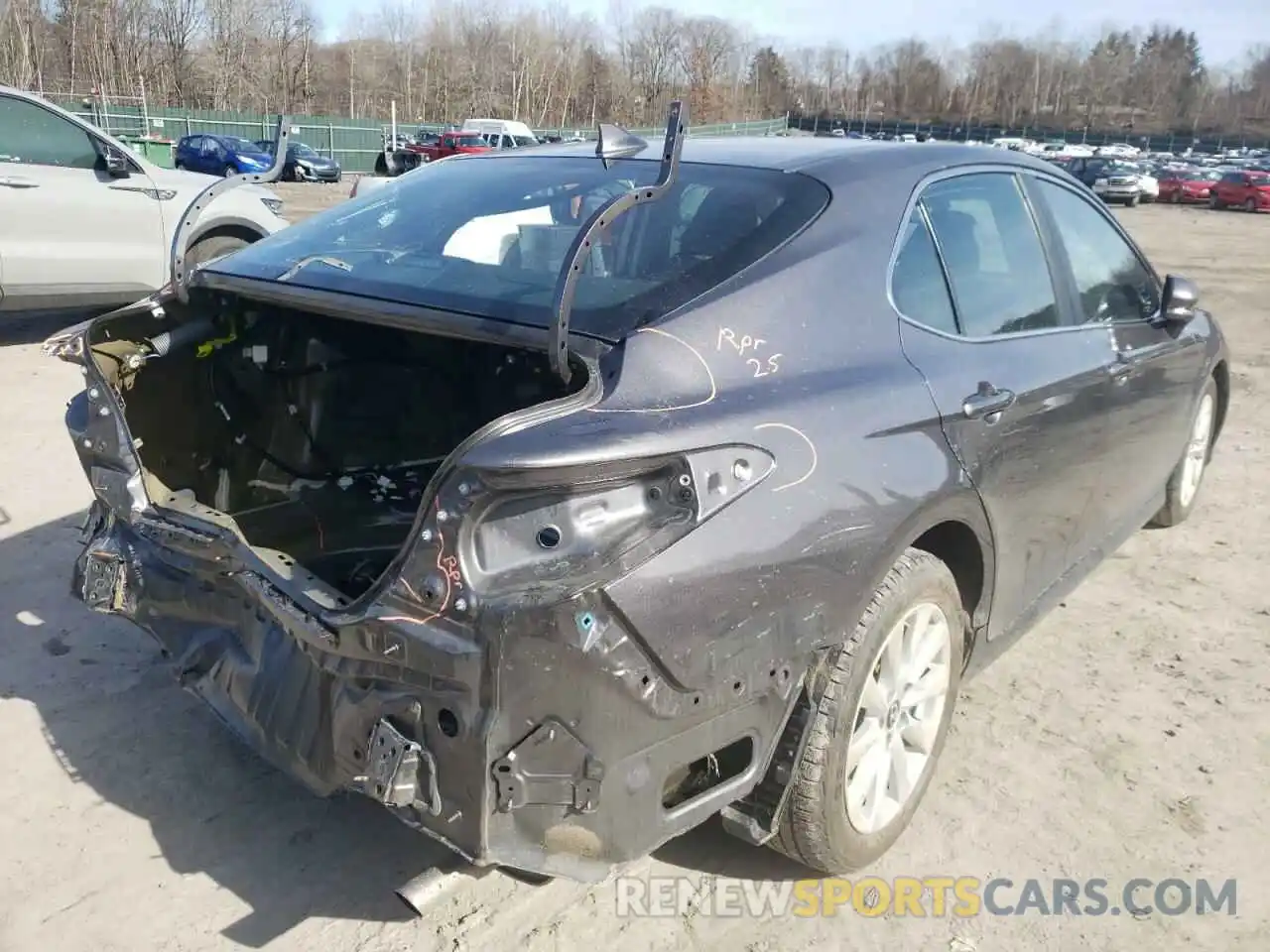 4 Photograph of a damaged car 4T1B11HK6KU841992 TOYOTA CAMRY 2019