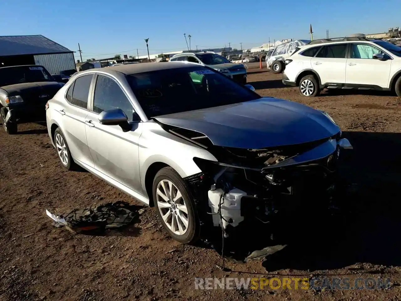 1 Photograph of a damaged car 4T1B11HK6KU844178 TOYOTA CAMRY 2019