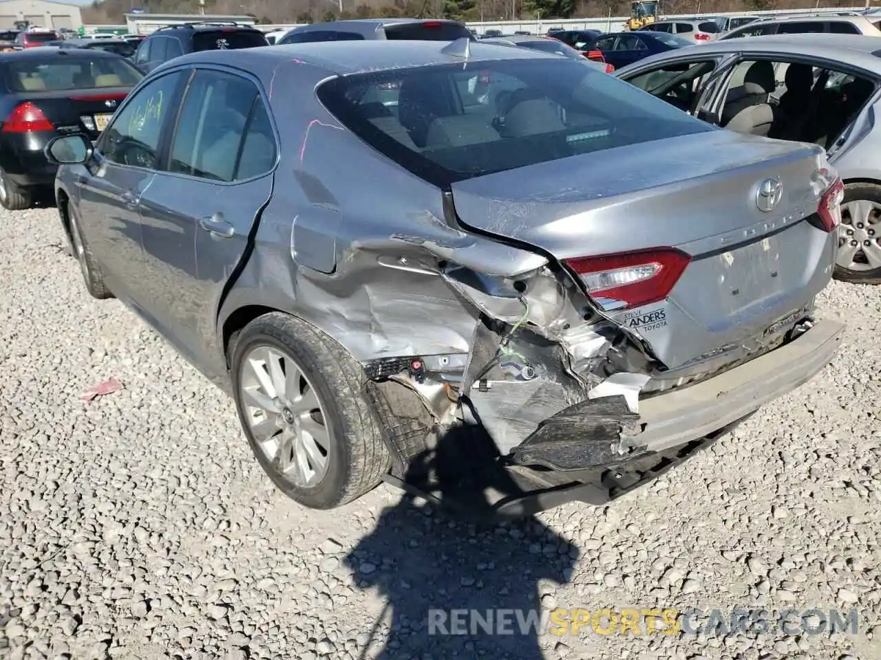 9 Photograph of a damaged car 4T1B11HK6KU848456 TOYOTA CAMRY 2019