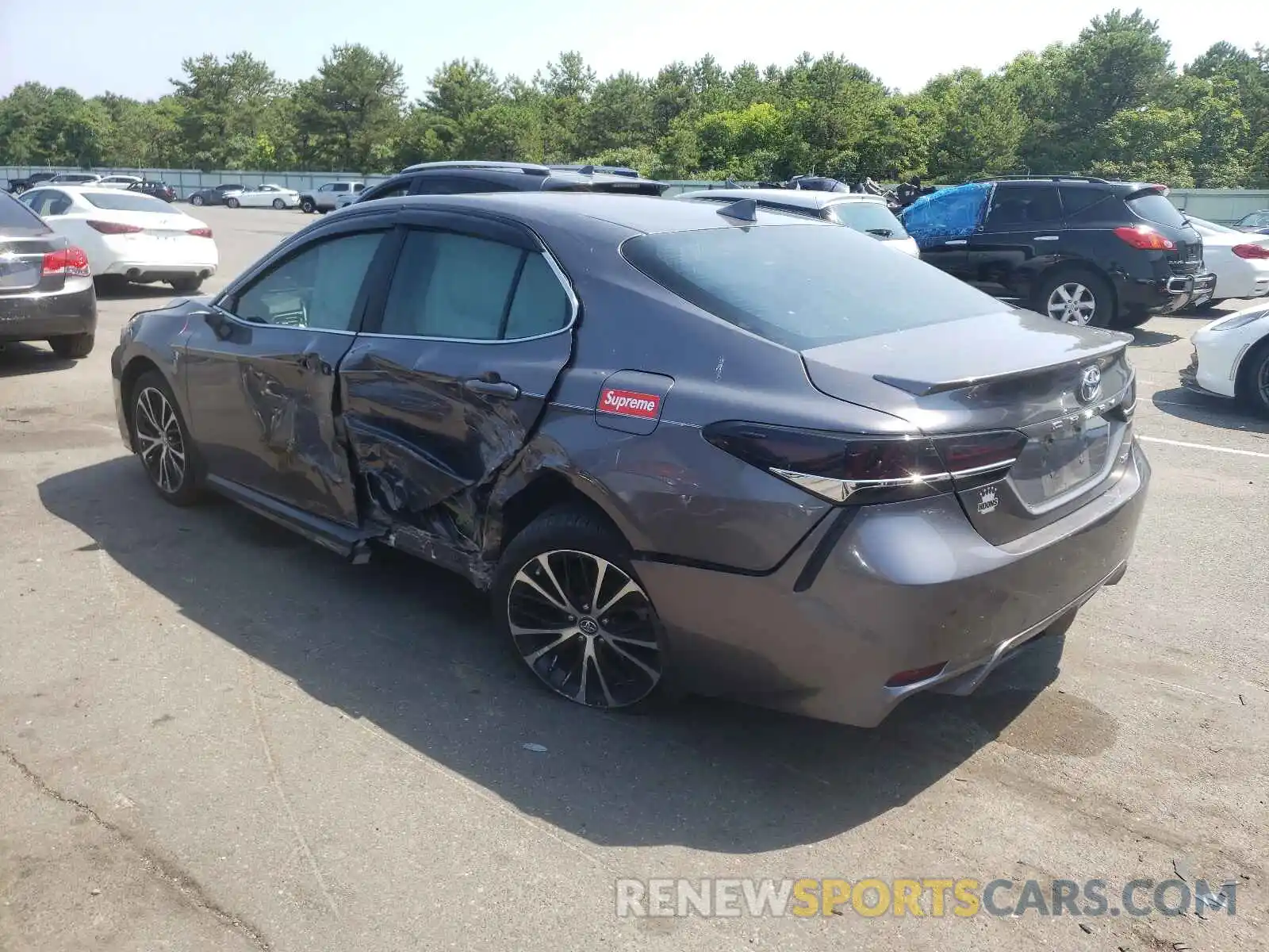 3 Photograph of a damaged car 4T1B11HK6KU848604 TOYOTA CAMRY 2019