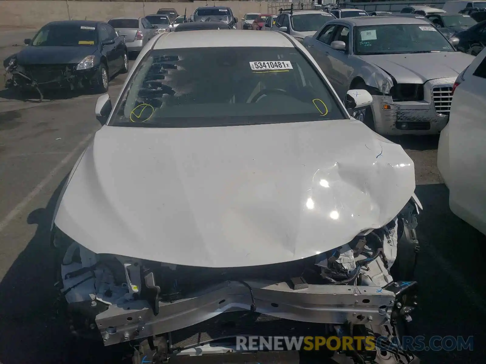 9 Photograph of a damaged car 4T1B11HK6KU850448 TOYOTA CAMRY 2019