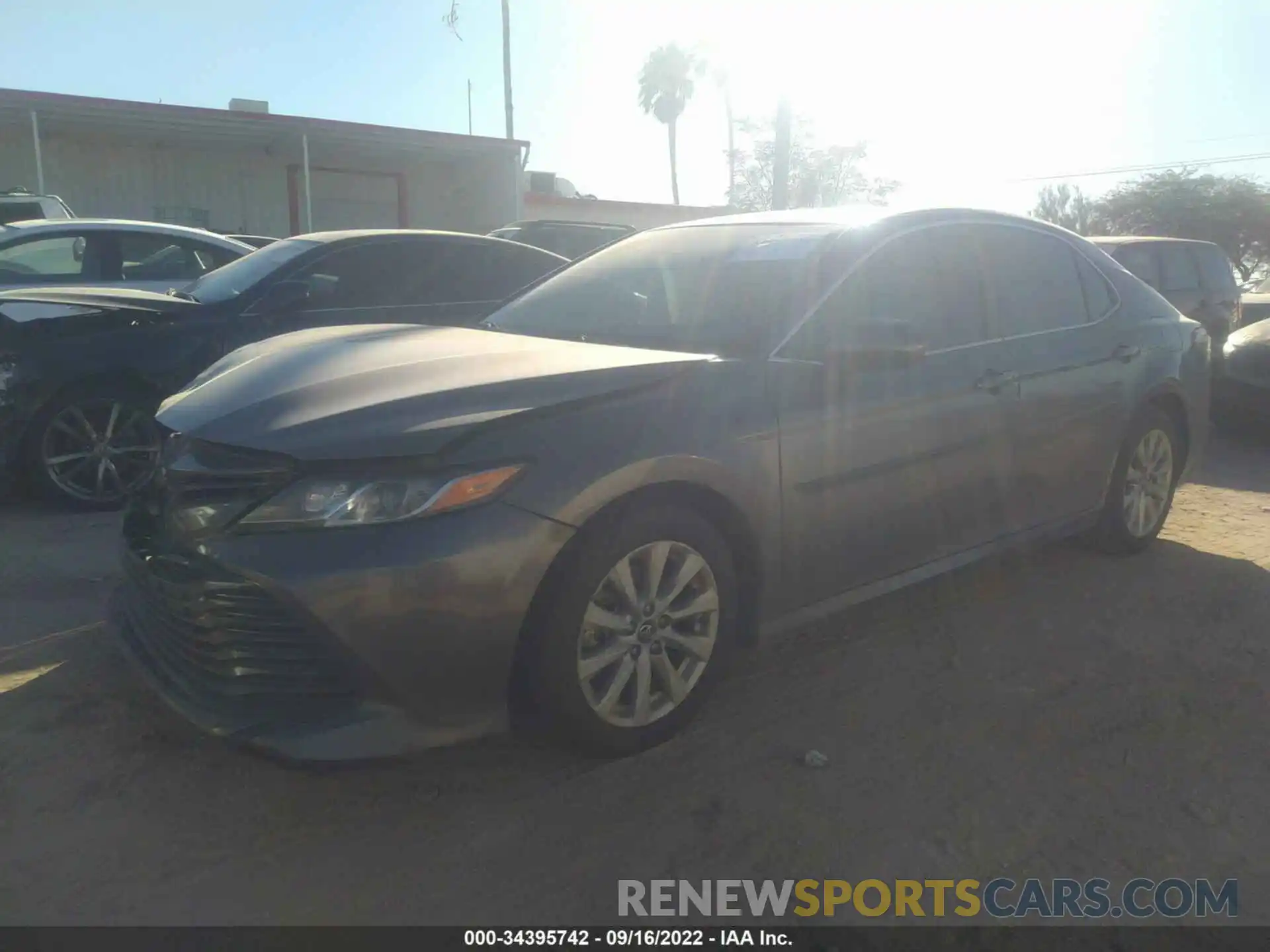 2 Photograph of a damaged car 4T1B11HK6KU850532 TOYOTA CAMRY 2019