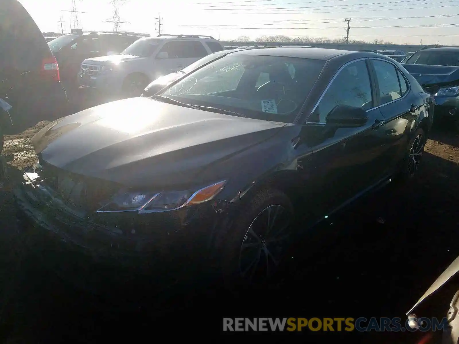 2 Photograph of a damaged car 4T1B11HK6KU850689 TOYOTA CAMRY 2019