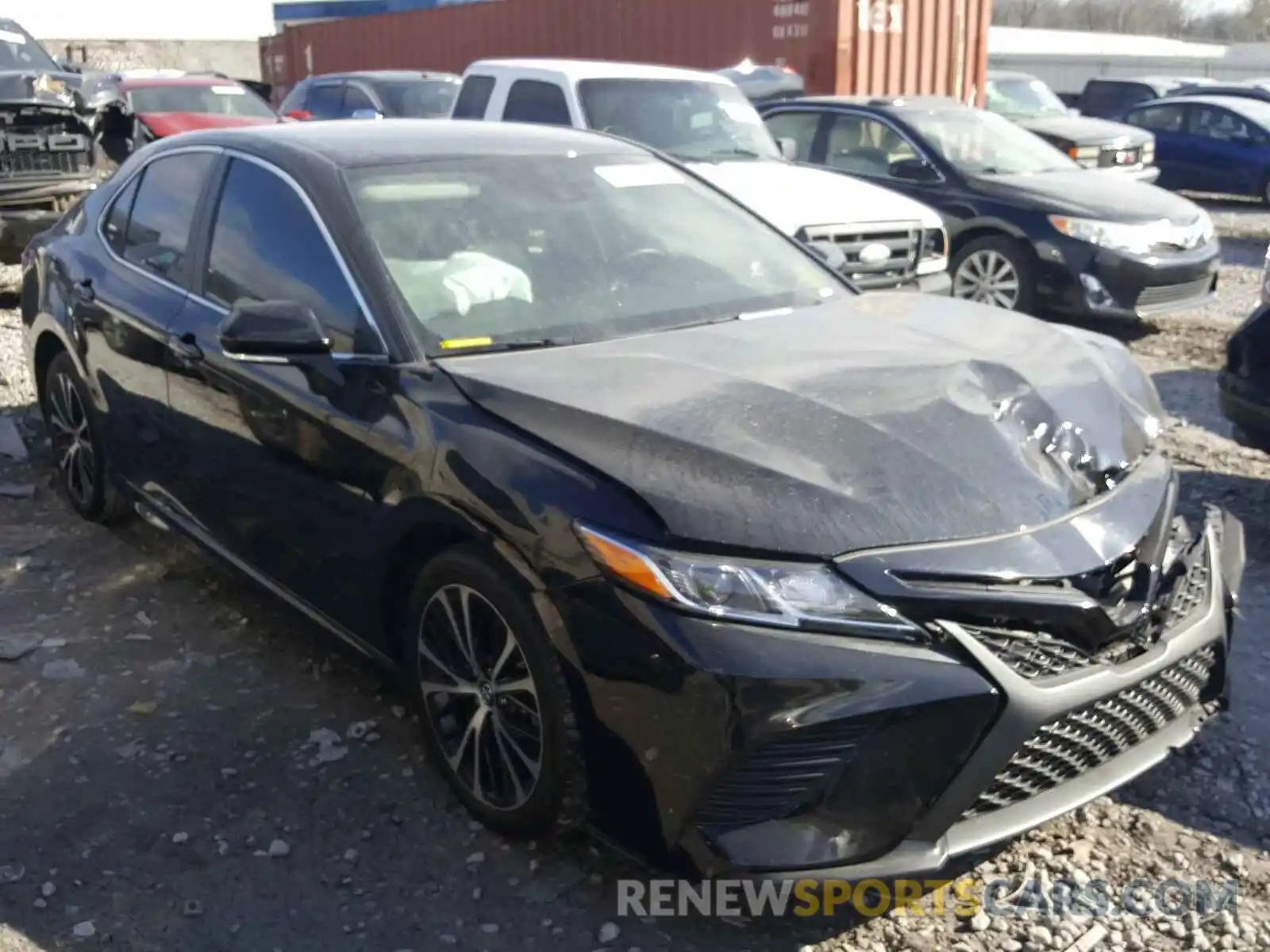 1 Photograph of a damaged car 4T1B11HK6KU850773 TOYOTA CAMRY 2019