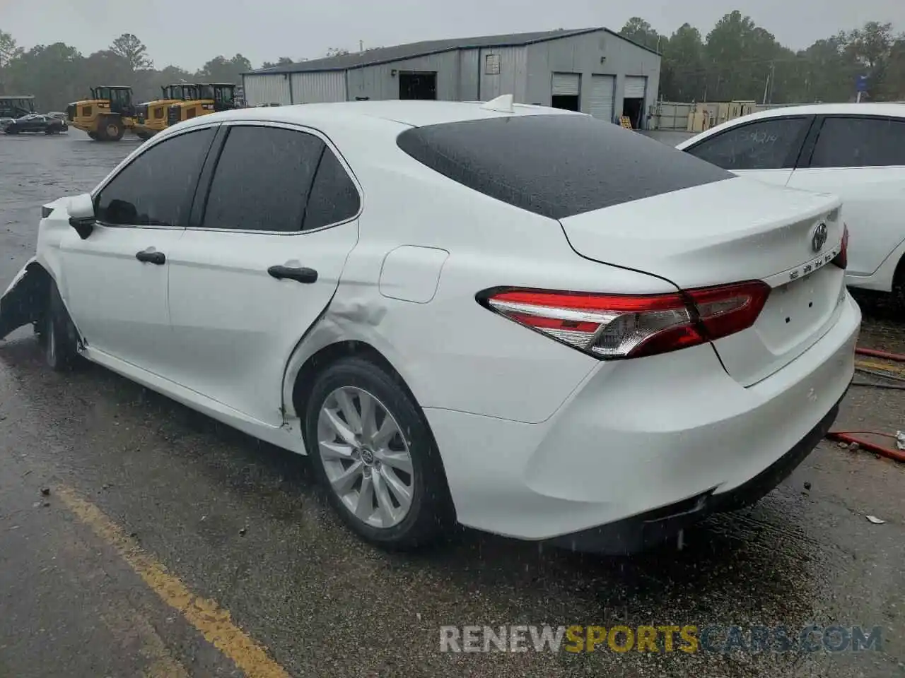 2 Photograph of a damaged car 4T1B11HK6KU851177 TOYOTA CAMRY 2019