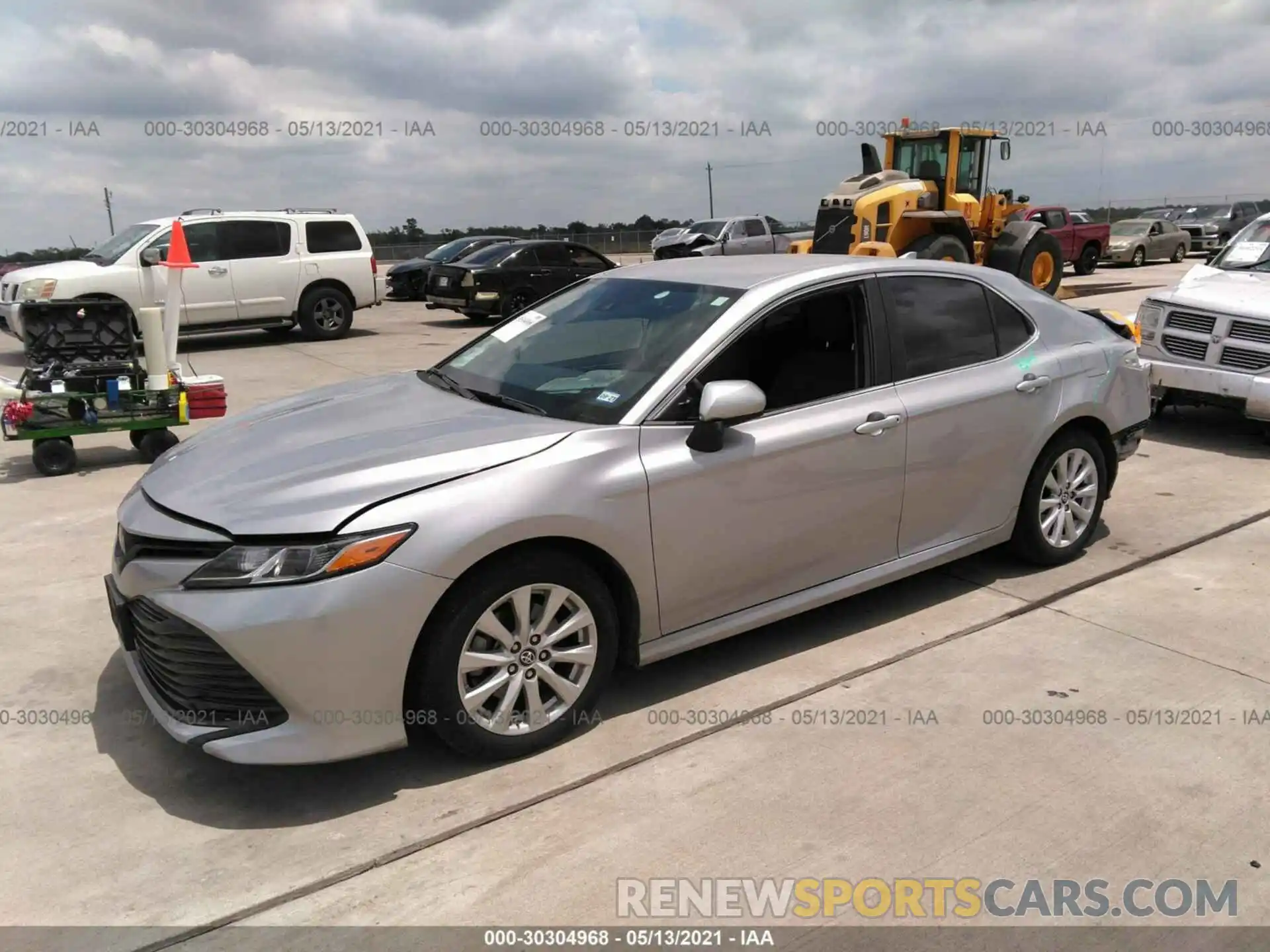 2 Photograph of a damaged car 4T1B11HK6KU852314 TOYOTA CAMRY 2019