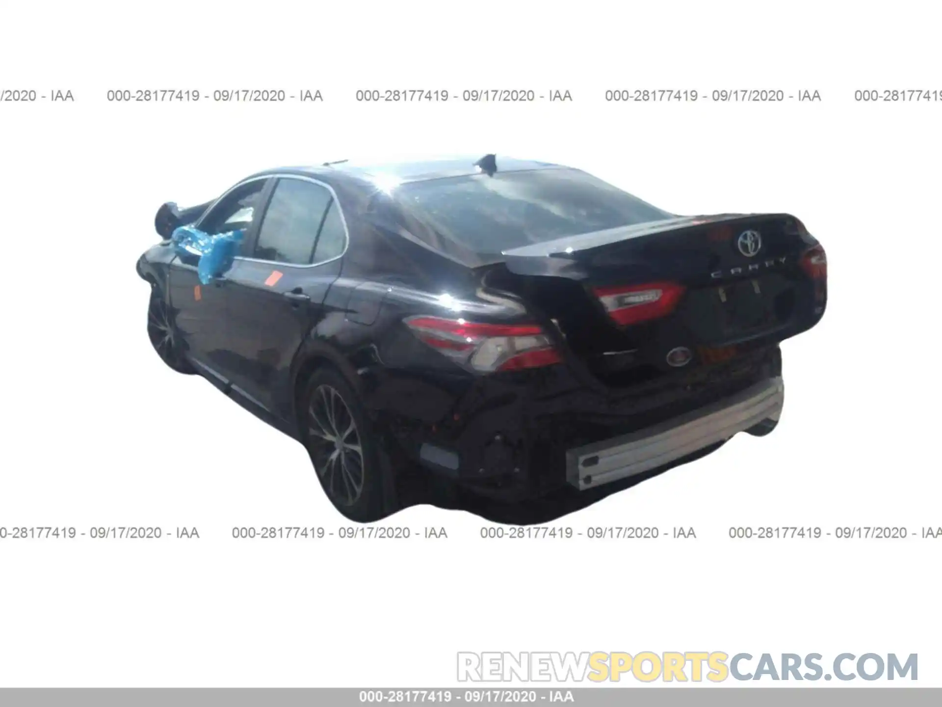 3 Photograph of a damaged car 4T1B11HK6KU854984 TOYOTA CAMRY 2019