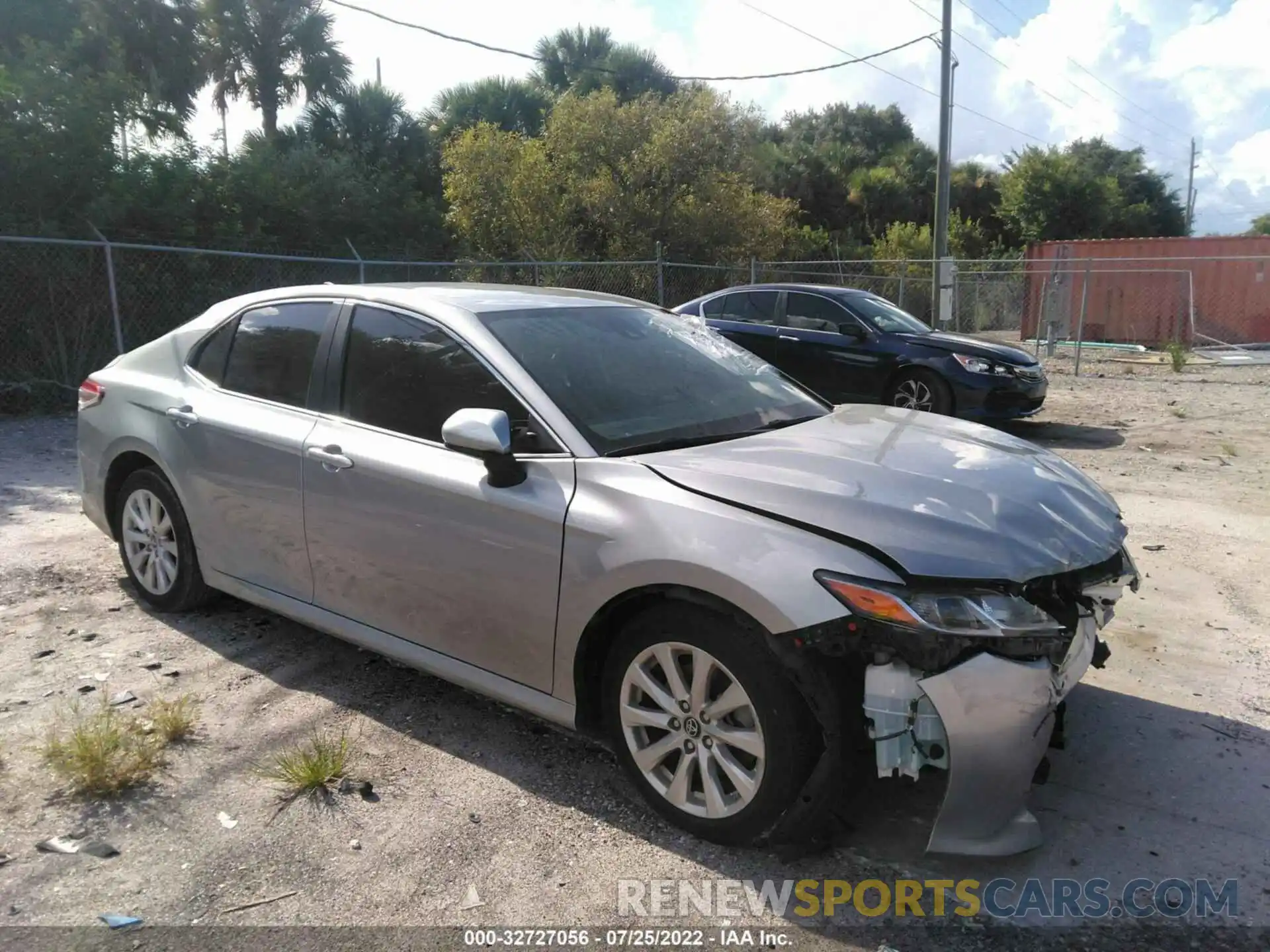 1 Photograph of a damaged car 4T1B11HK6KU855018 TOYOTA CAMRY 2019