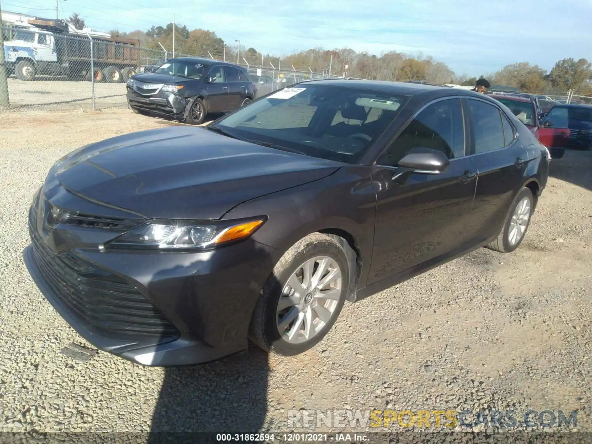 2 Photograph of a damaged car 4T1B11HK6KU855701 TOYOTA CAMRY 2019