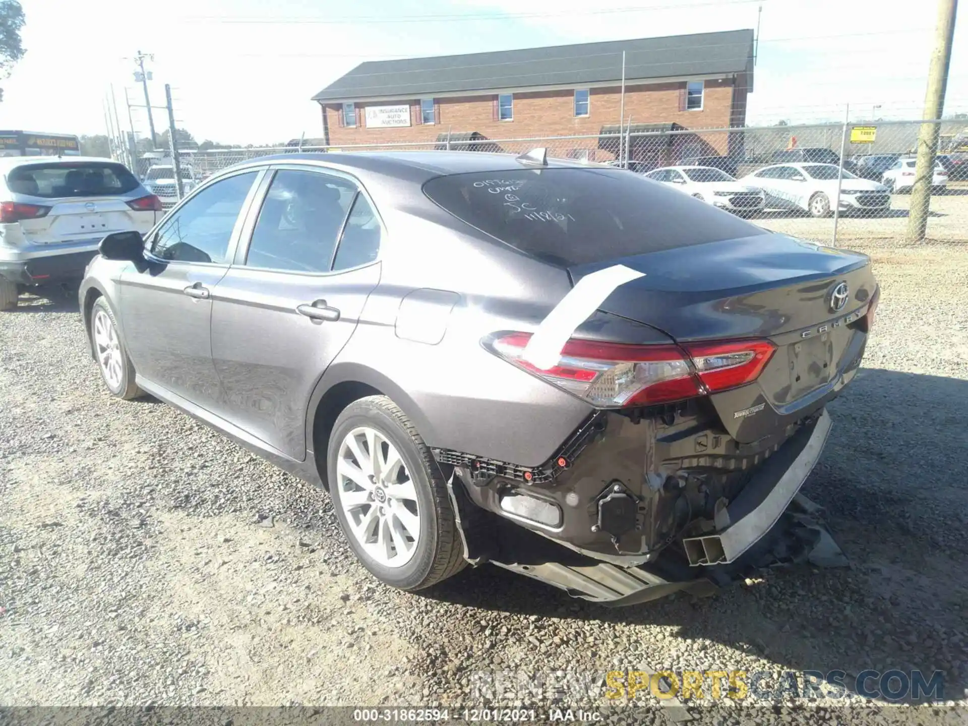 3 Photograph of a damaged car 4T1B11HK6KU855701 TOYOTA CAMRY 2019