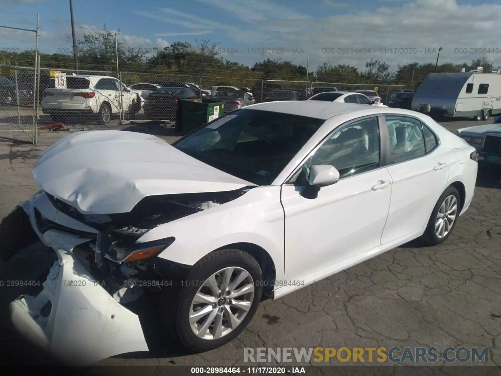 2 Photograph of a damaged car 4T1B11HK6KU856752 TOYOTA CAMRY 2019