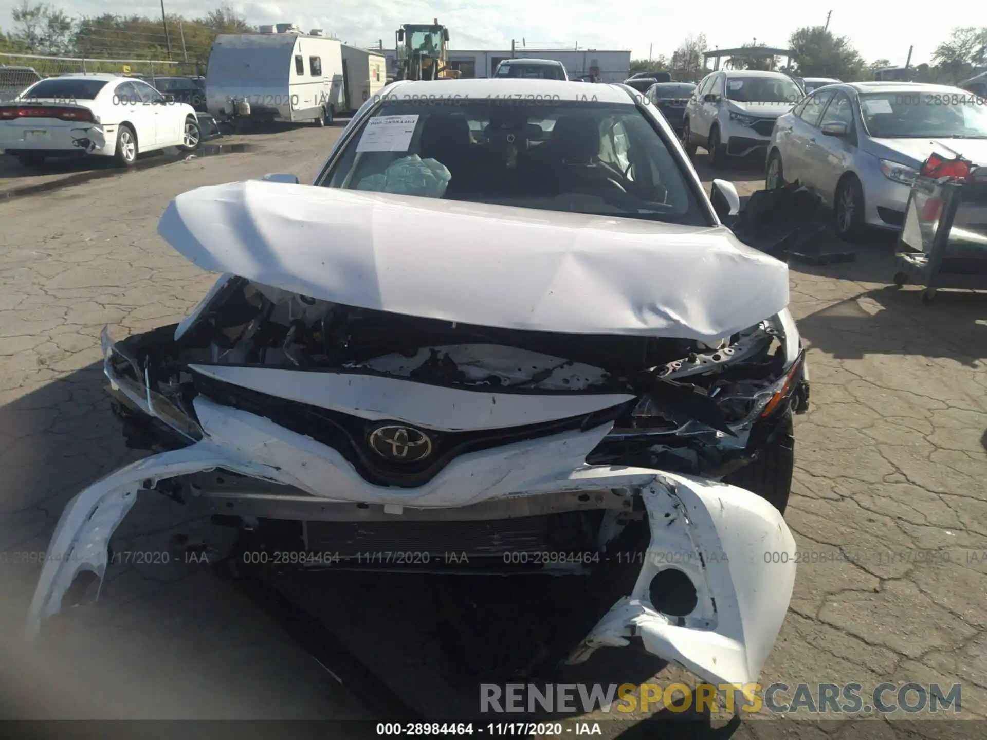 6 Photograph of a damaged car 4T1B11HK6KU856752 TOYOTA CAMRY 2019