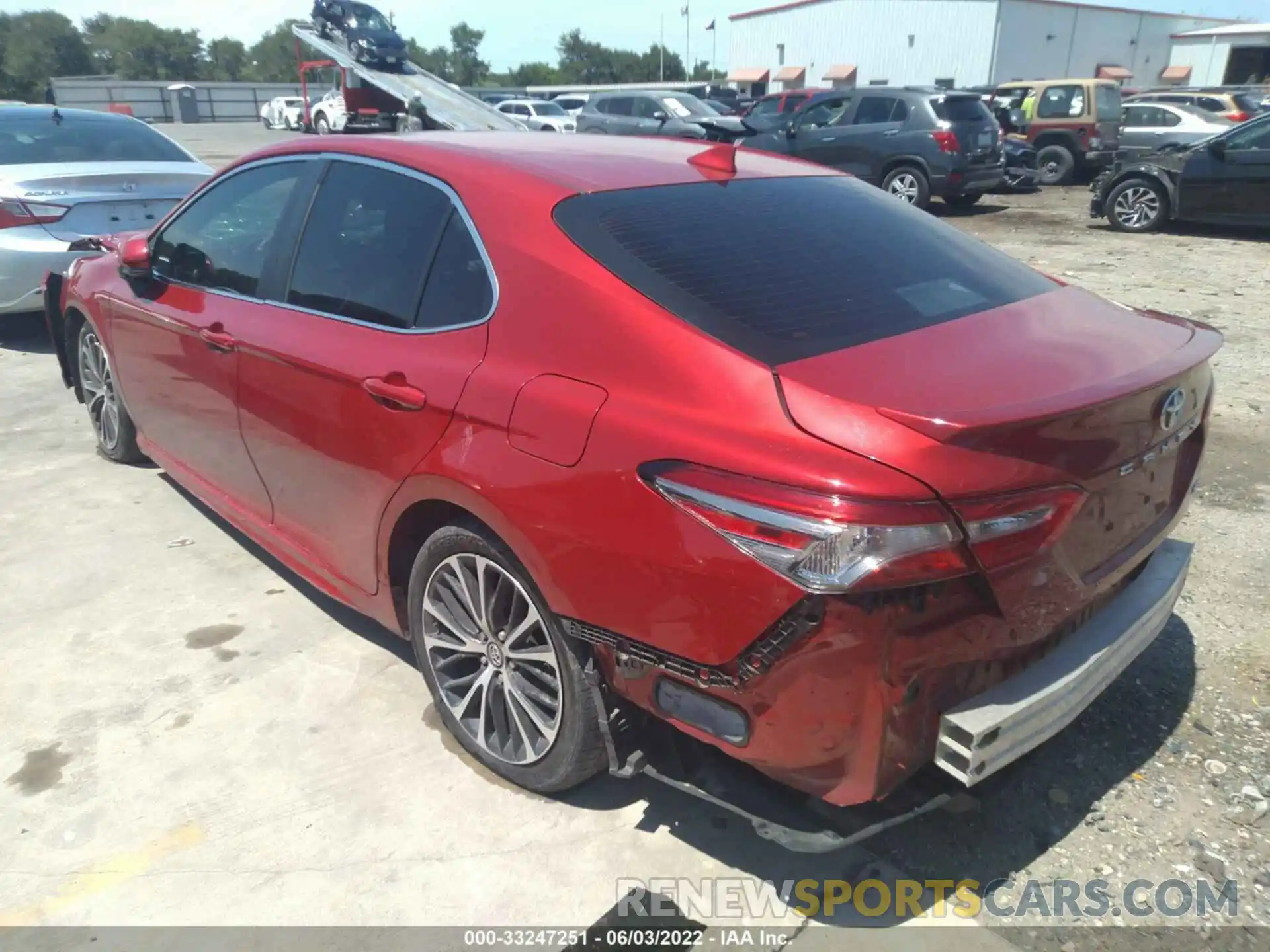 3 Photograph of a damaged car 4T1B11HK7KU159932 TOYOTA CAMRY 2019