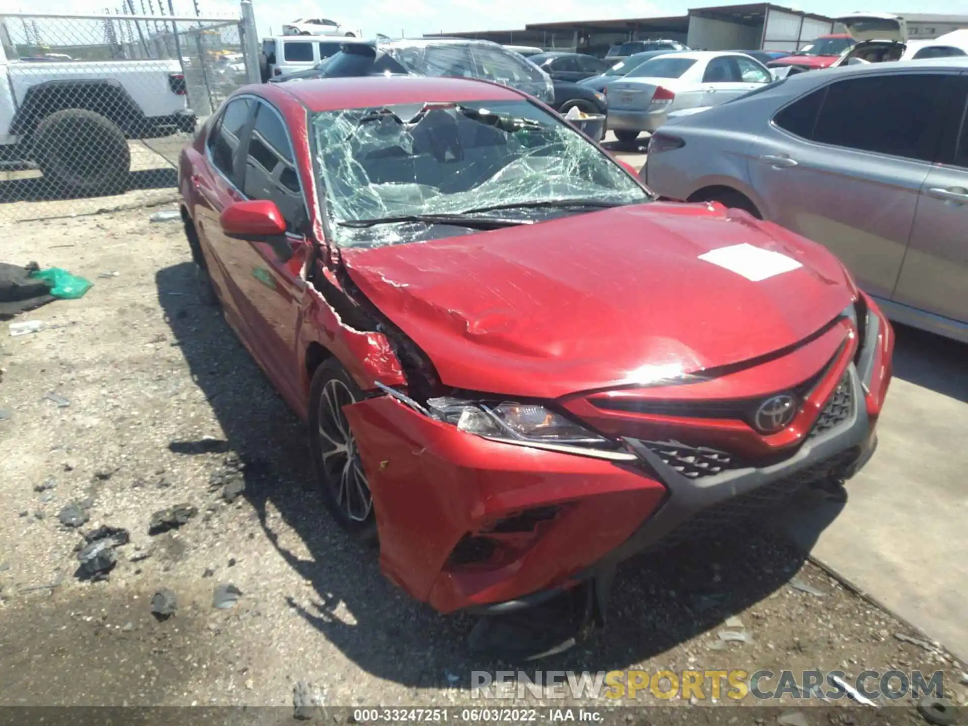 6 Photograph of a damaged car 4T1B11HK7KU159932 TOYOTA CAMRY 2019