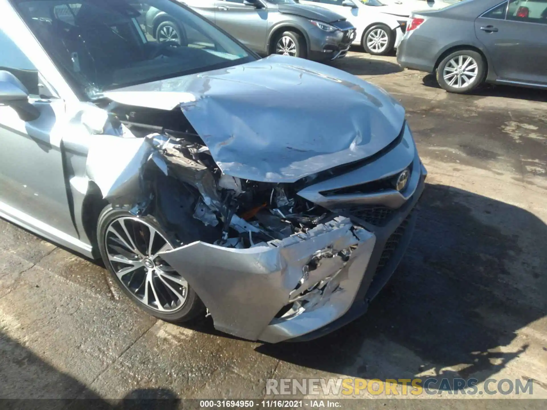 6 Photograph of a damaged car 4T1B11HK7KU159977 TOYOTA CAMRY 2019