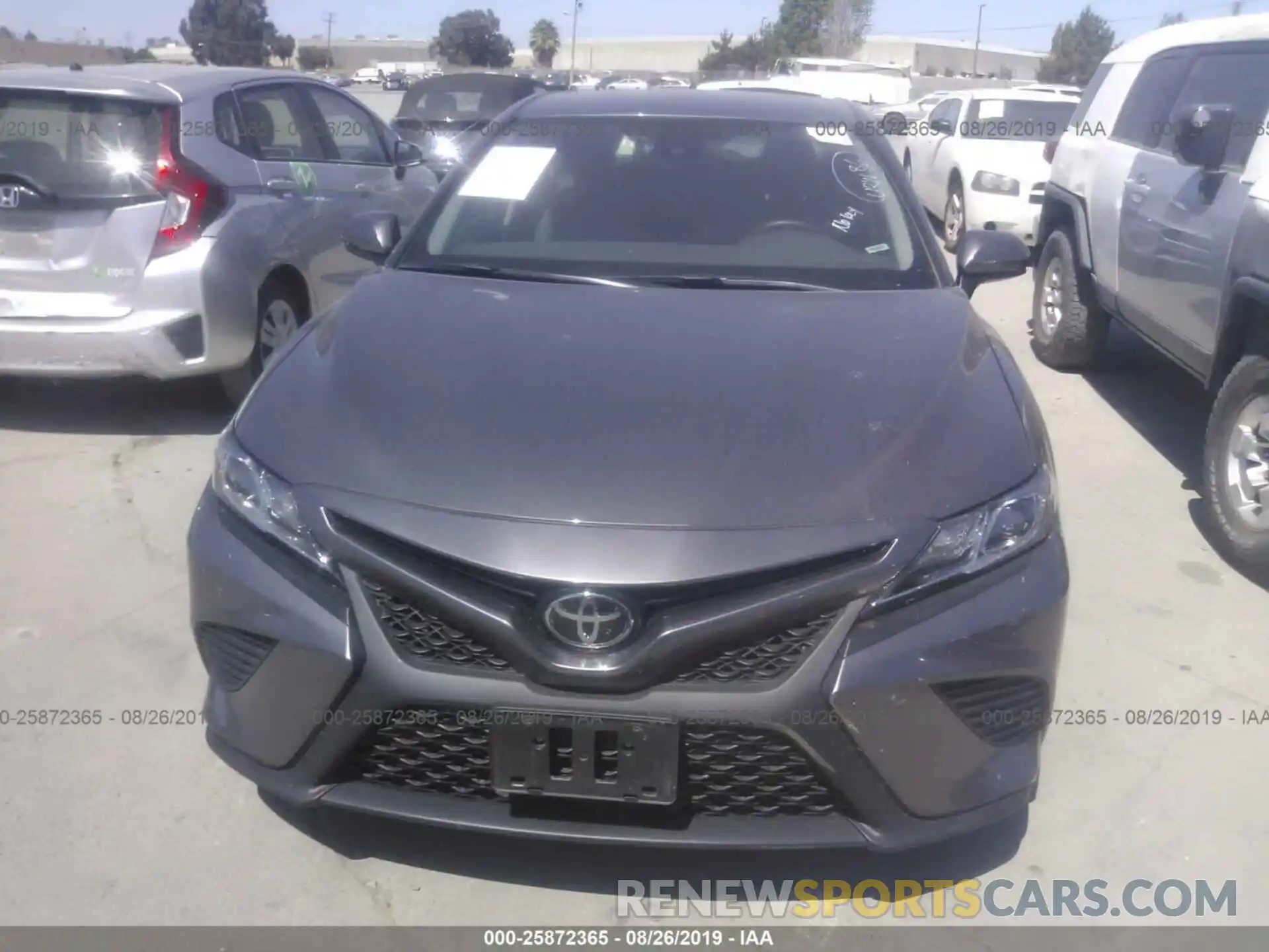 6 Photograph of a damaged car 4T1B11HK7KU161423 TOYOTA CAMRY 2019