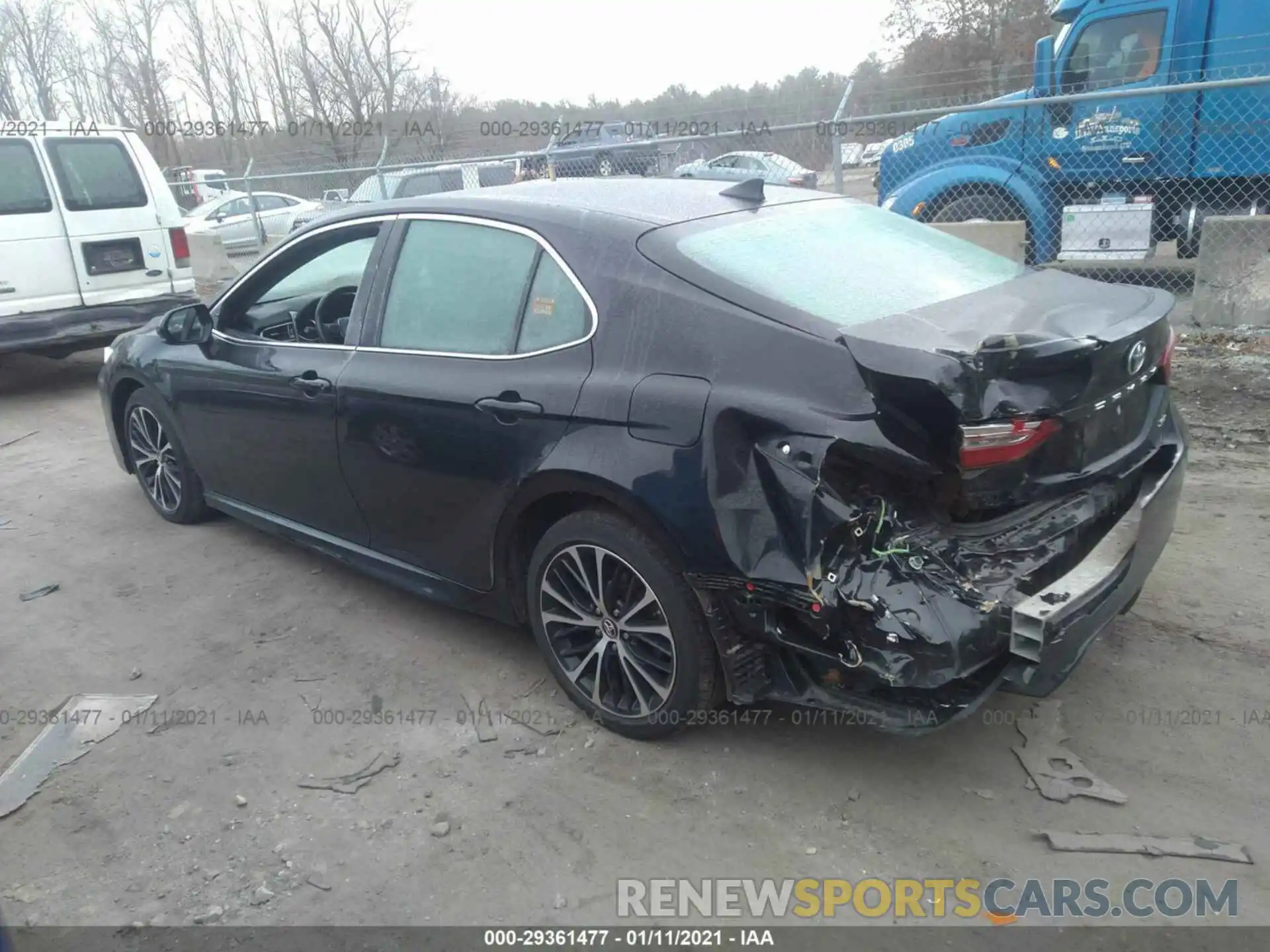 3 Photograph of a damaged car 4T1B11HK7KU161826 TOYOTA CAMRY 2019