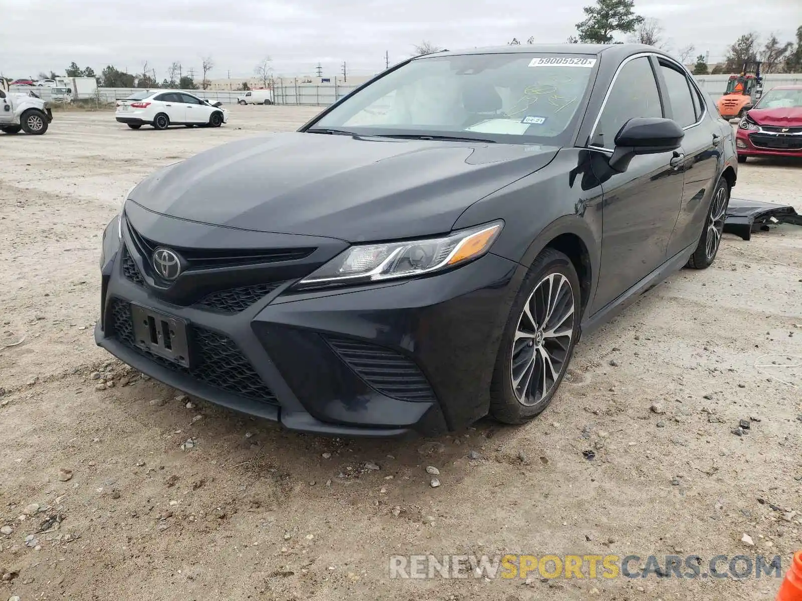 2 Photograph of a damaged car 4T1B11HK7KU163155 TOYOTA CAMRY 2019