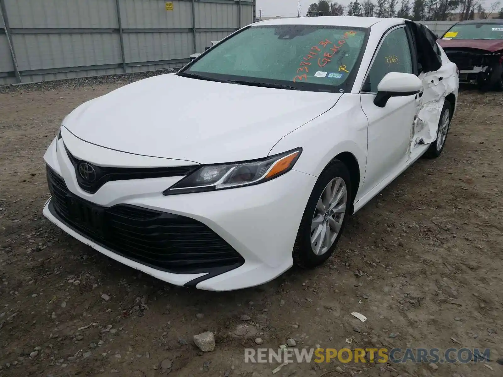 2 Photograph of a damaged car 4T1B11HK7KU163415 TOYOTA CAMRY 2019