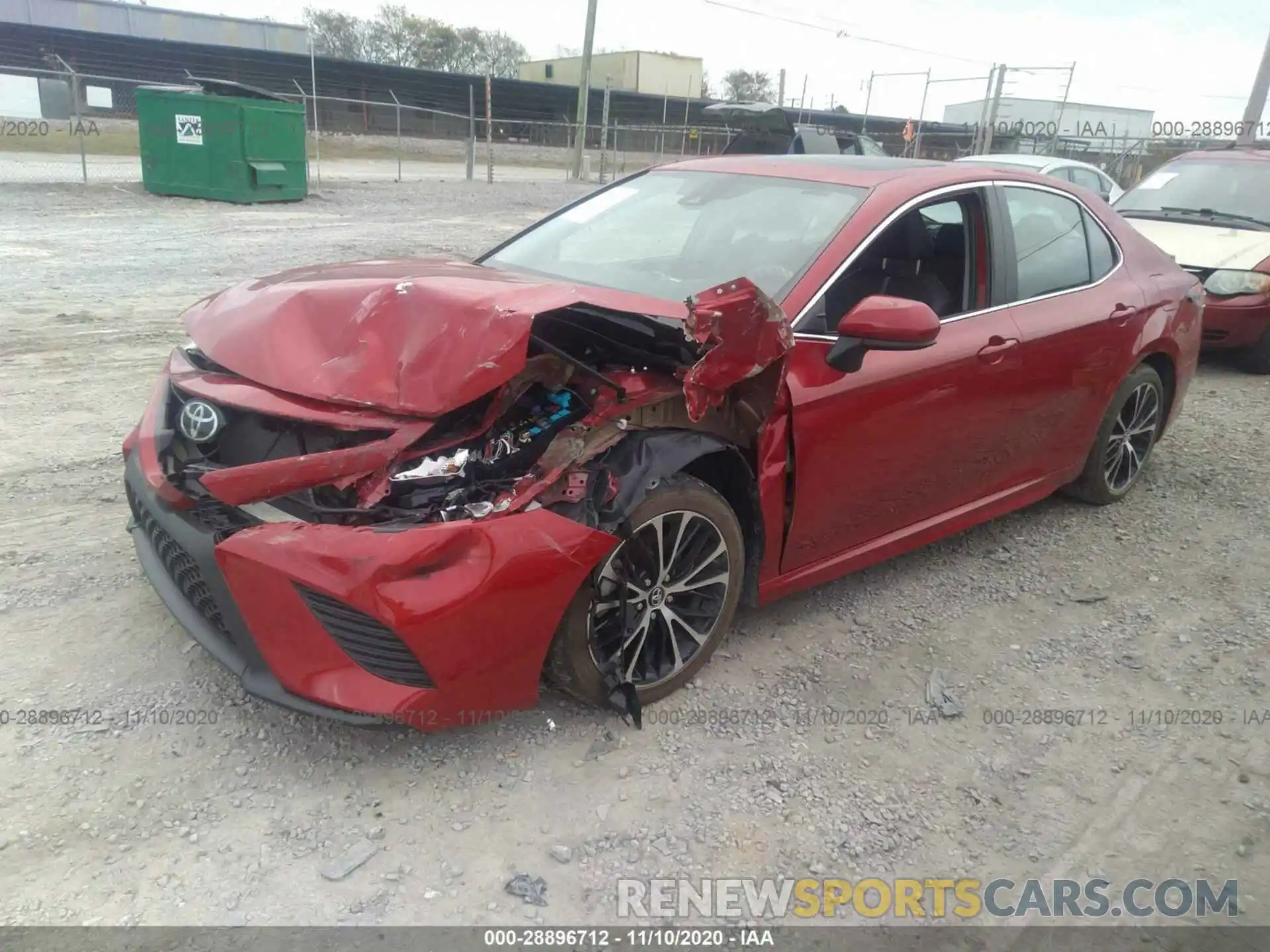 2 Photograph of a damaged car 4T1B11HK7KU164516 TOYOTA CAMRY 2019