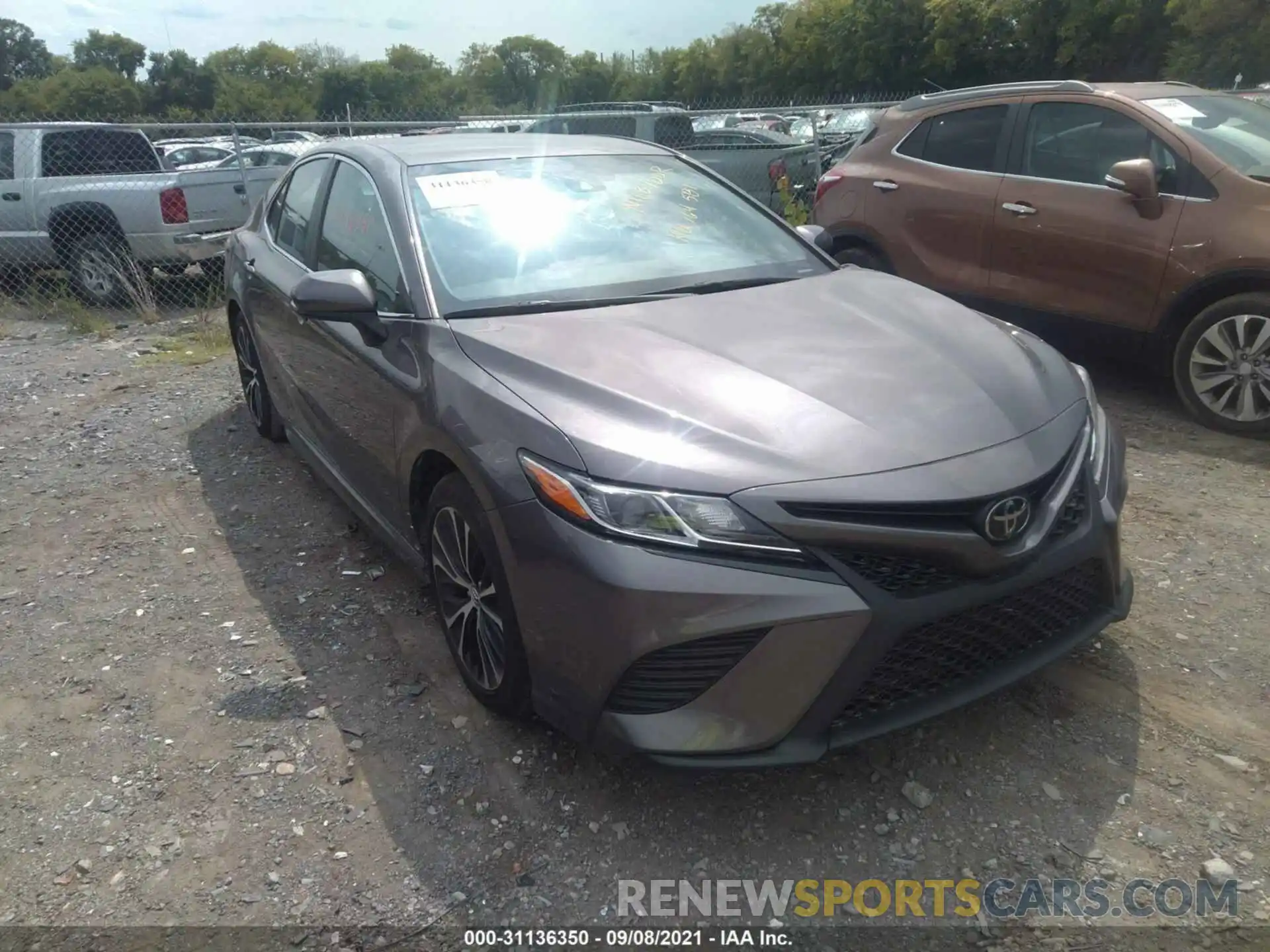 1 Photograph of a damaged car 4T1B11HK7KU164581 TOYOTA CAMRY 2019